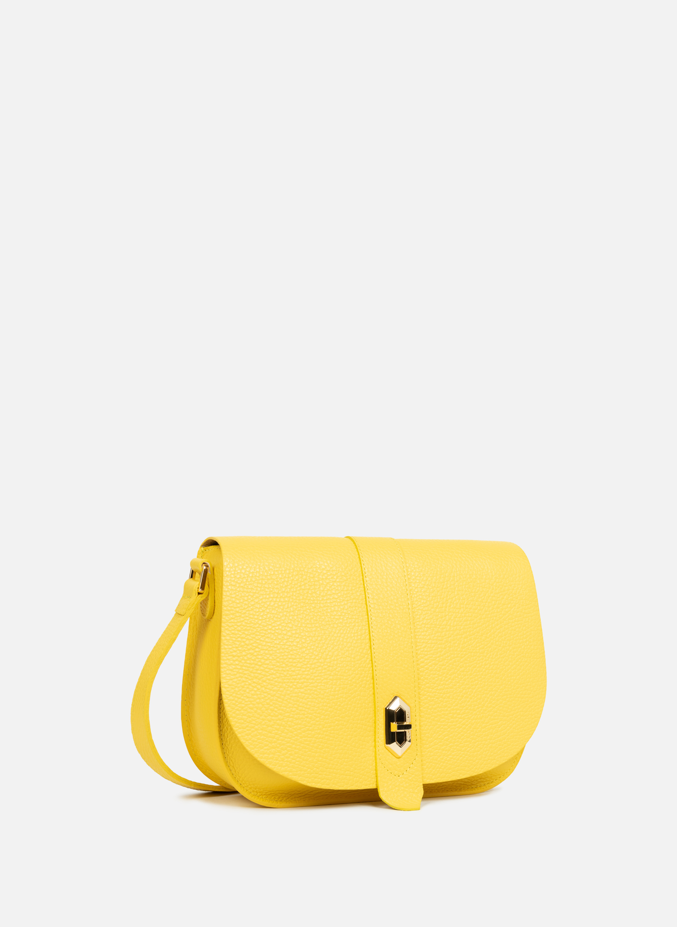 Shoulder bag - Top Double LANCASTER Yellow