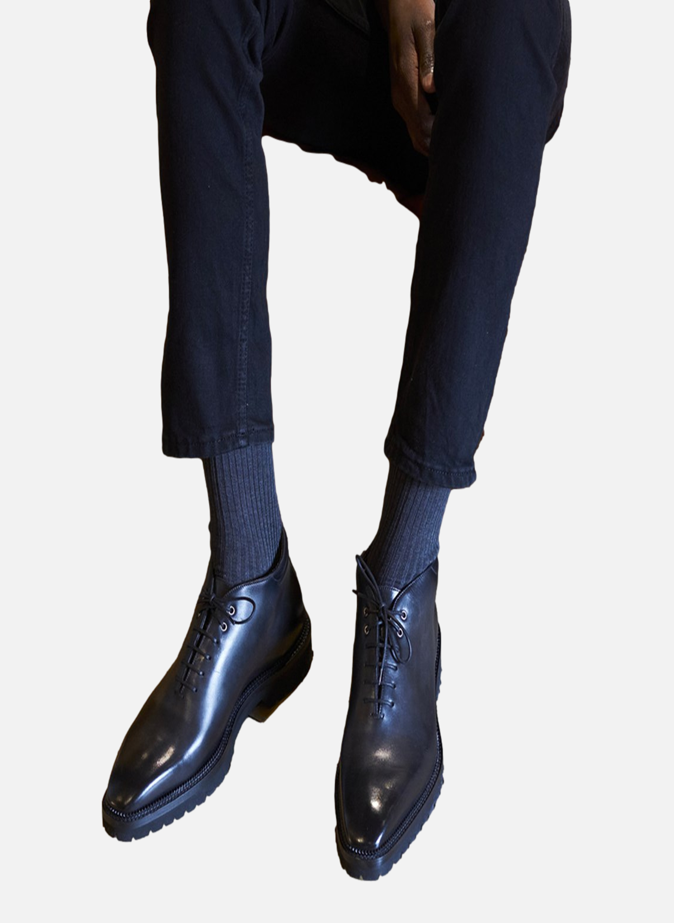 Boots cuir emilio FINSBURY Gris