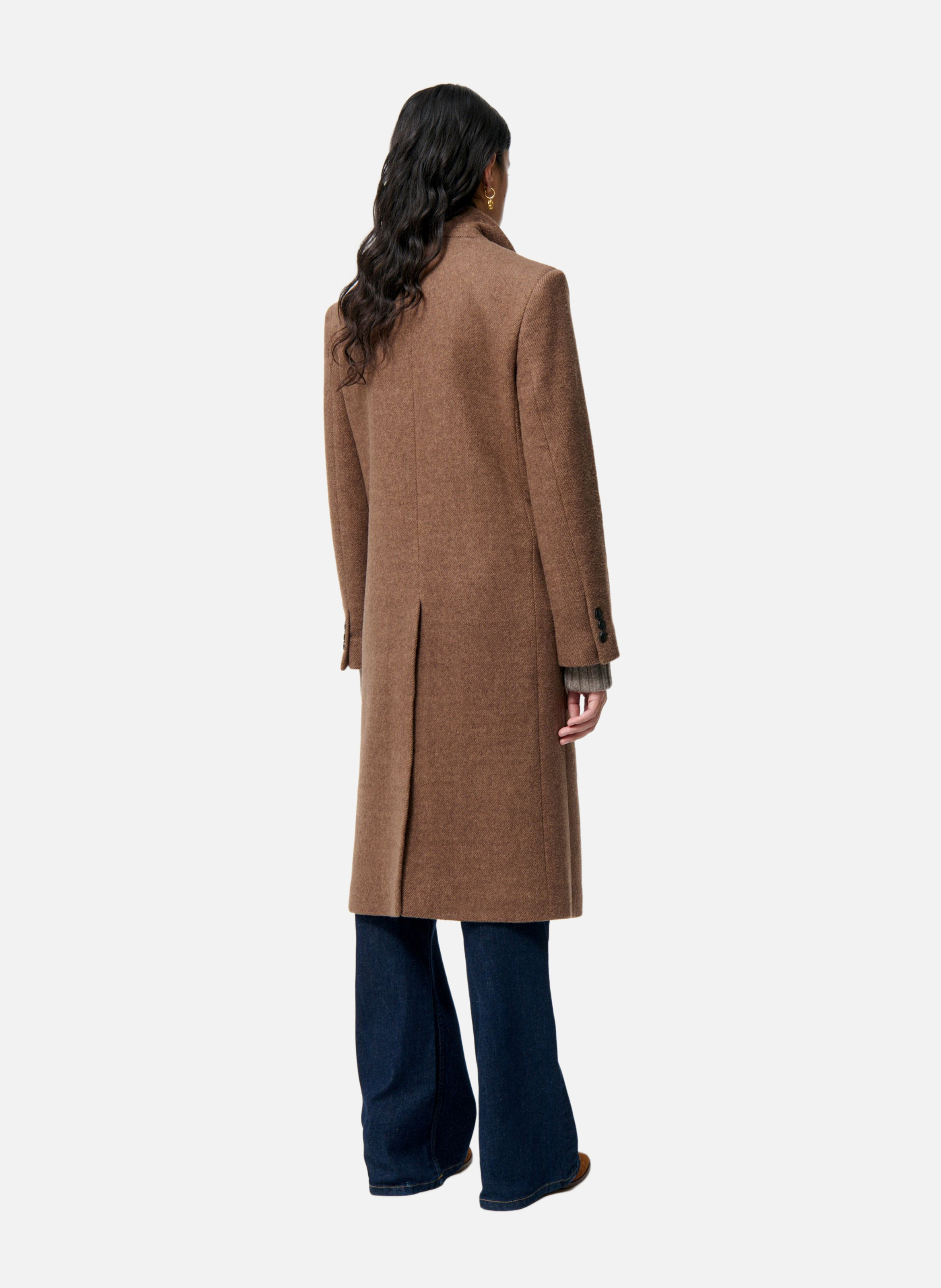 Manteau faloua Marron
