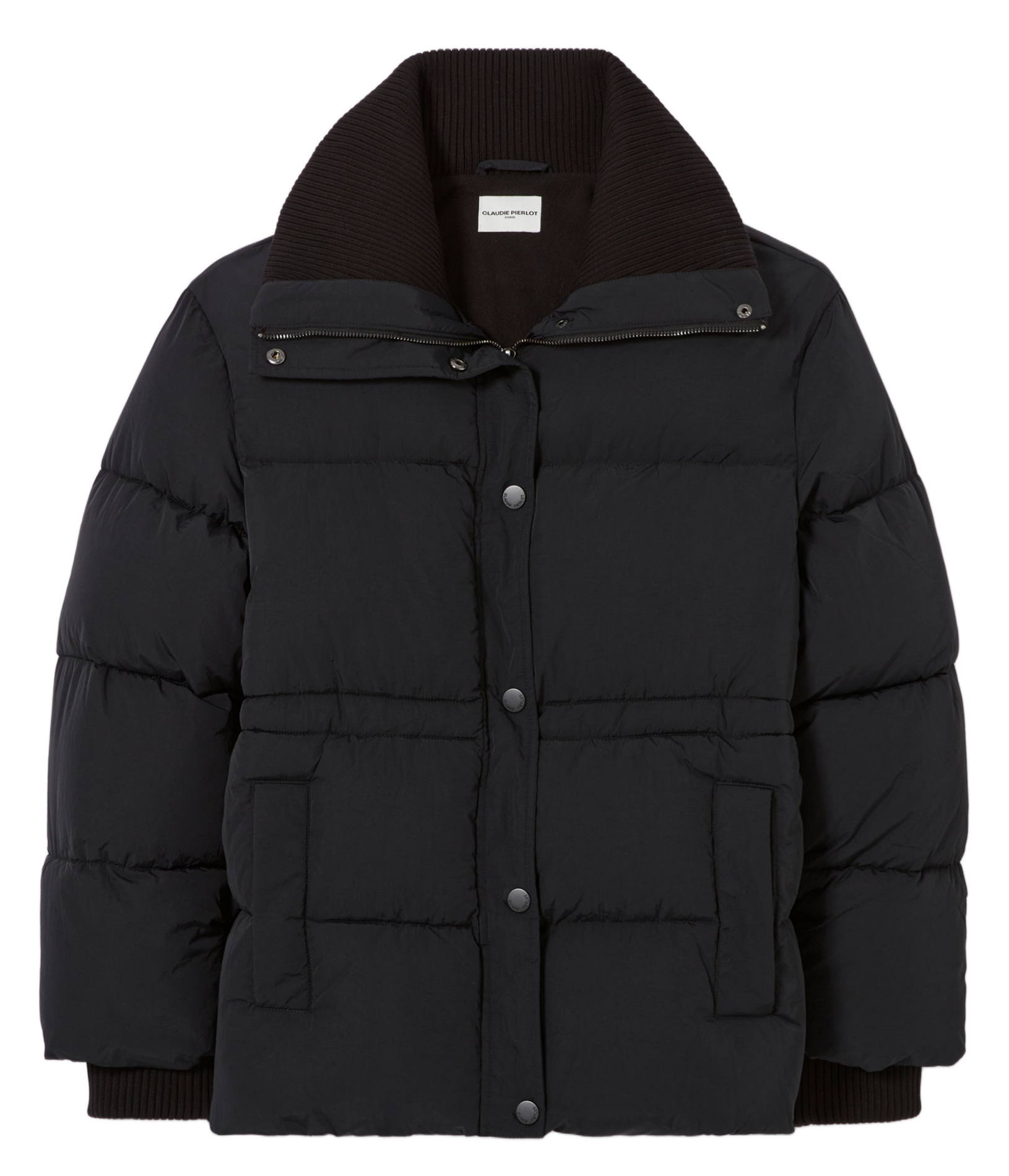 Doudoune oversize col montant germaine CLAUDIE PIERLOT Noir