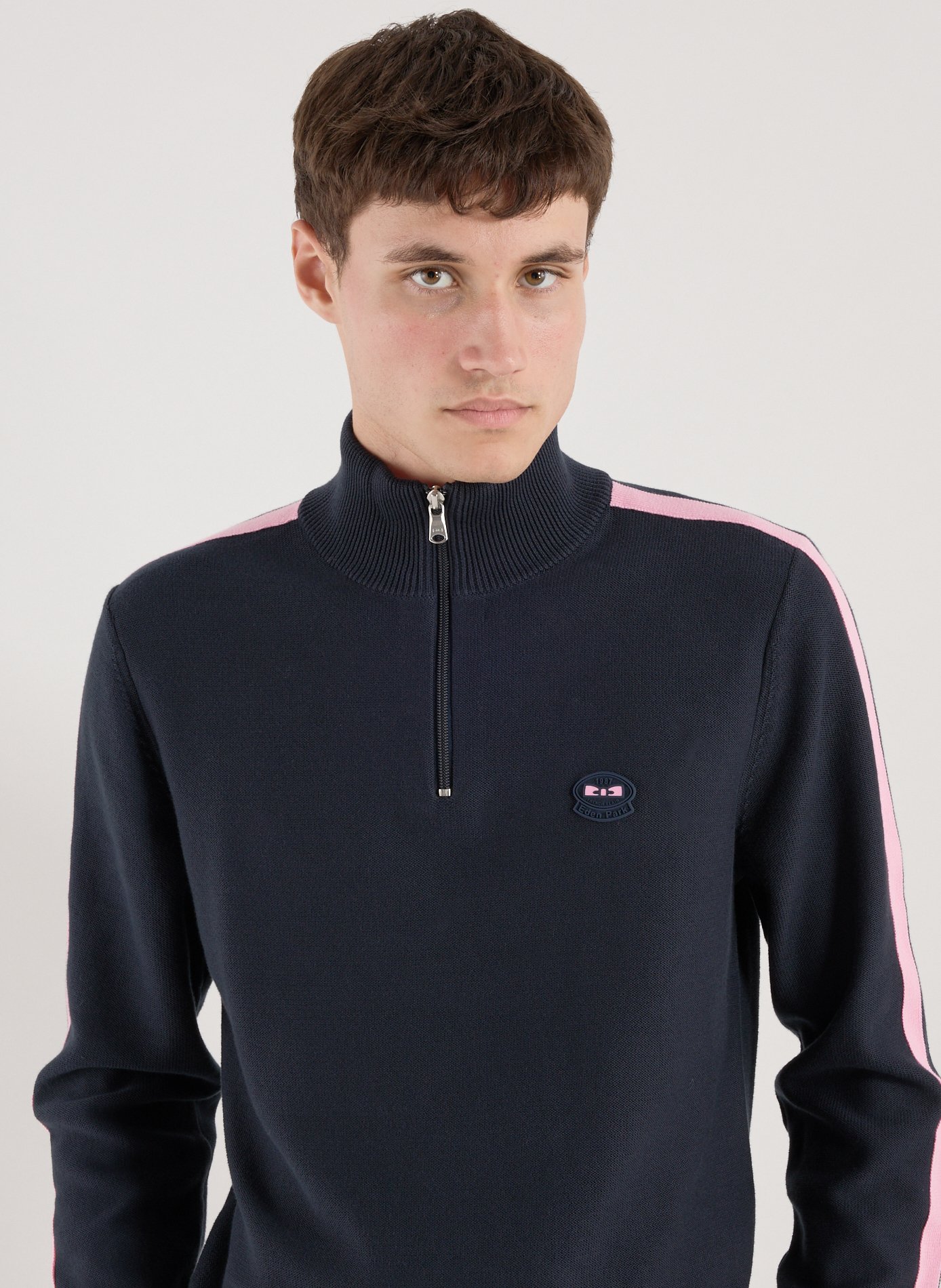 Cotton jumper EDEN PARK Blue