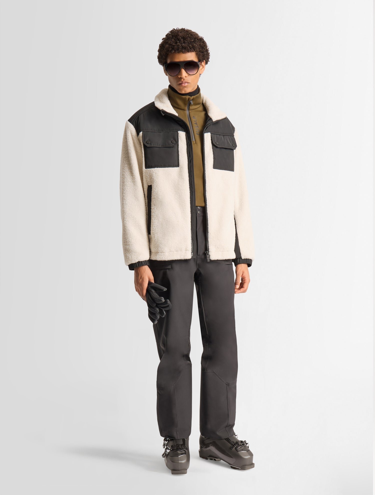 Polaire flockoon col montant coupe regular FUSALP