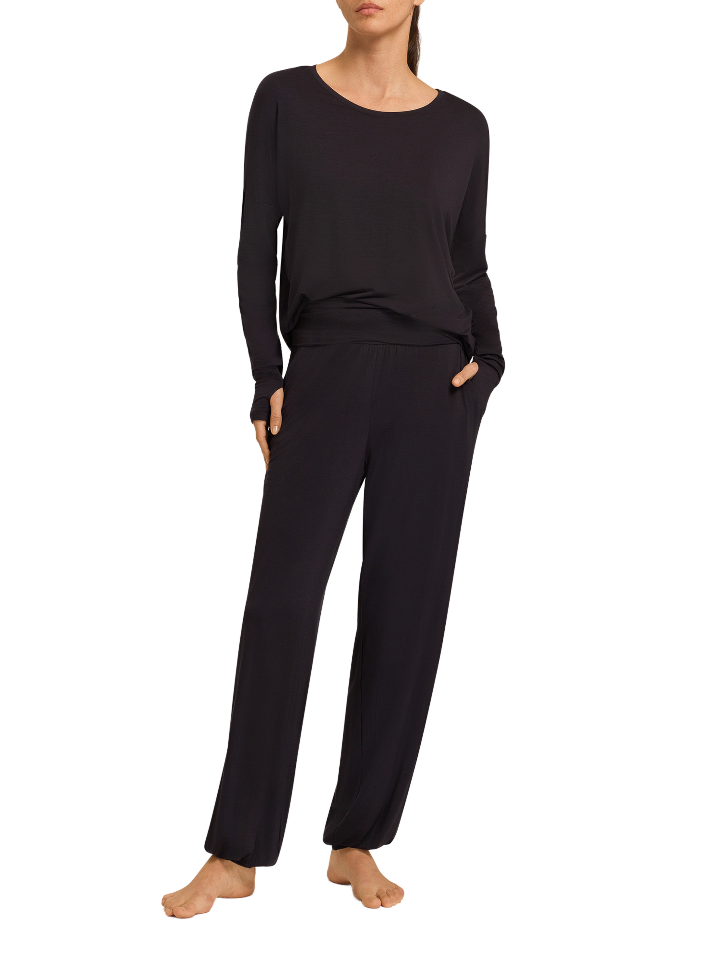 Modal harem pants HANRO Black