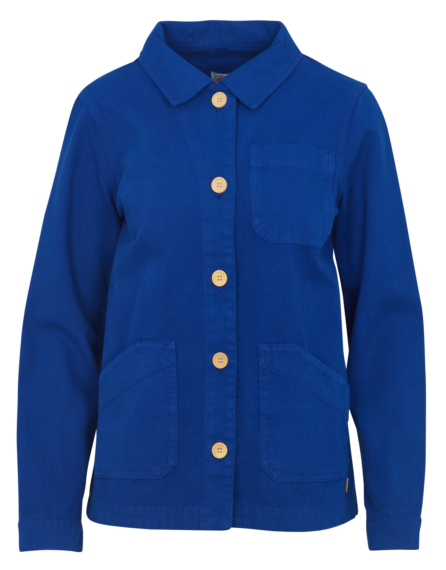 Veste pêcheur droite en coton ARMOR-LUX Bleu