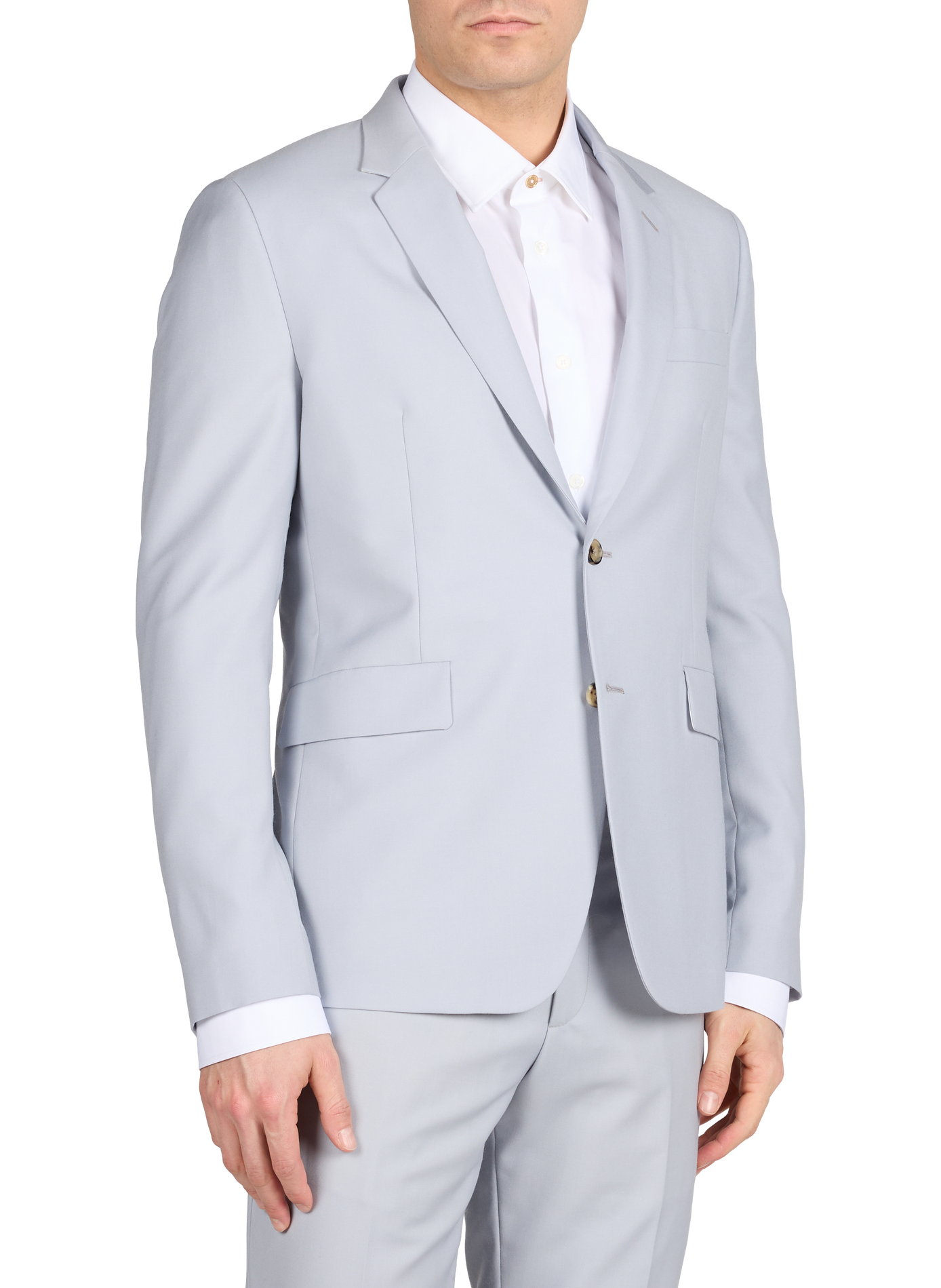 Costume Kesington fit en laine et mohair PAUL SMITH Bleu