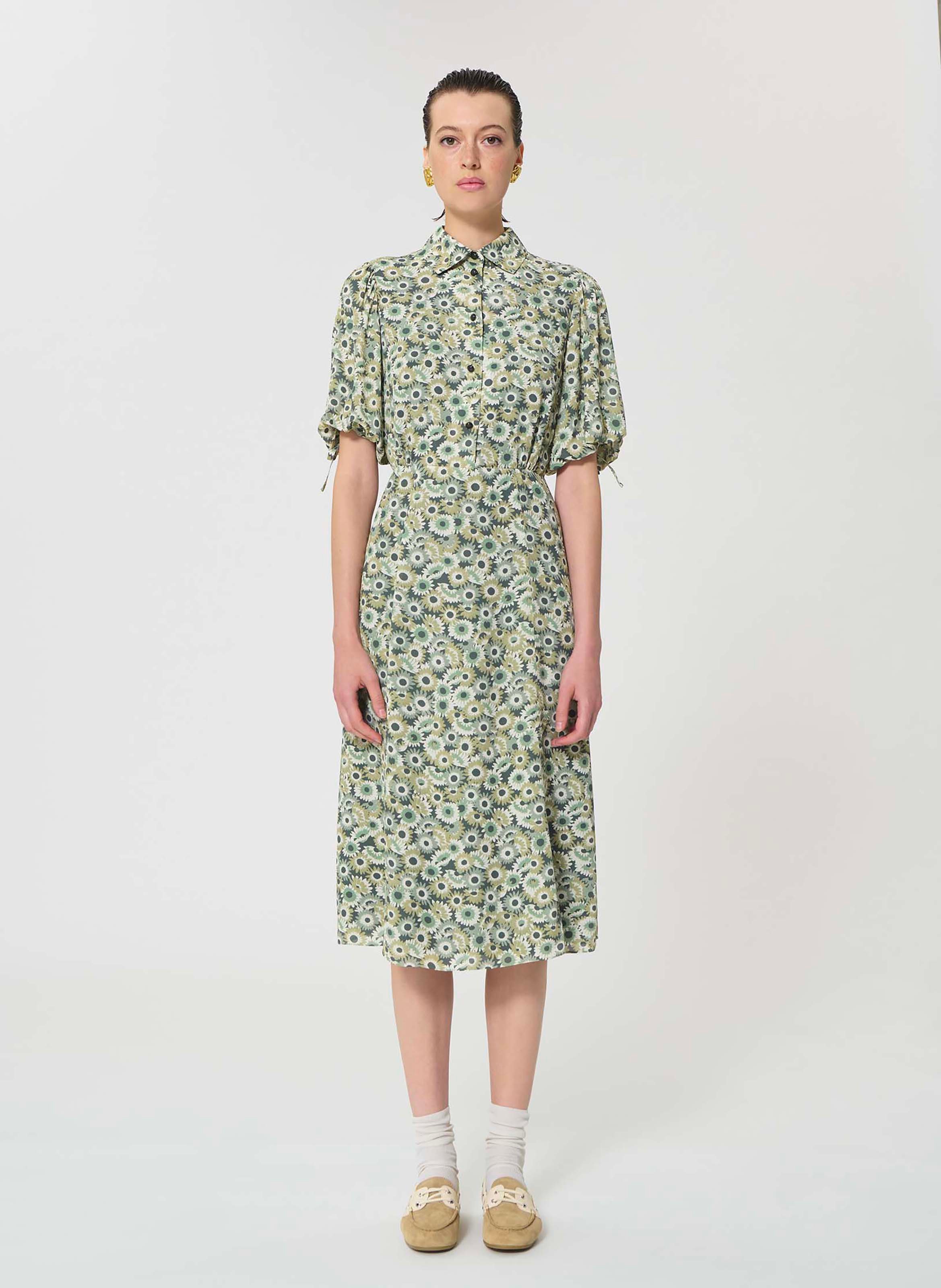 Robe rachel TARA JARMON Vert