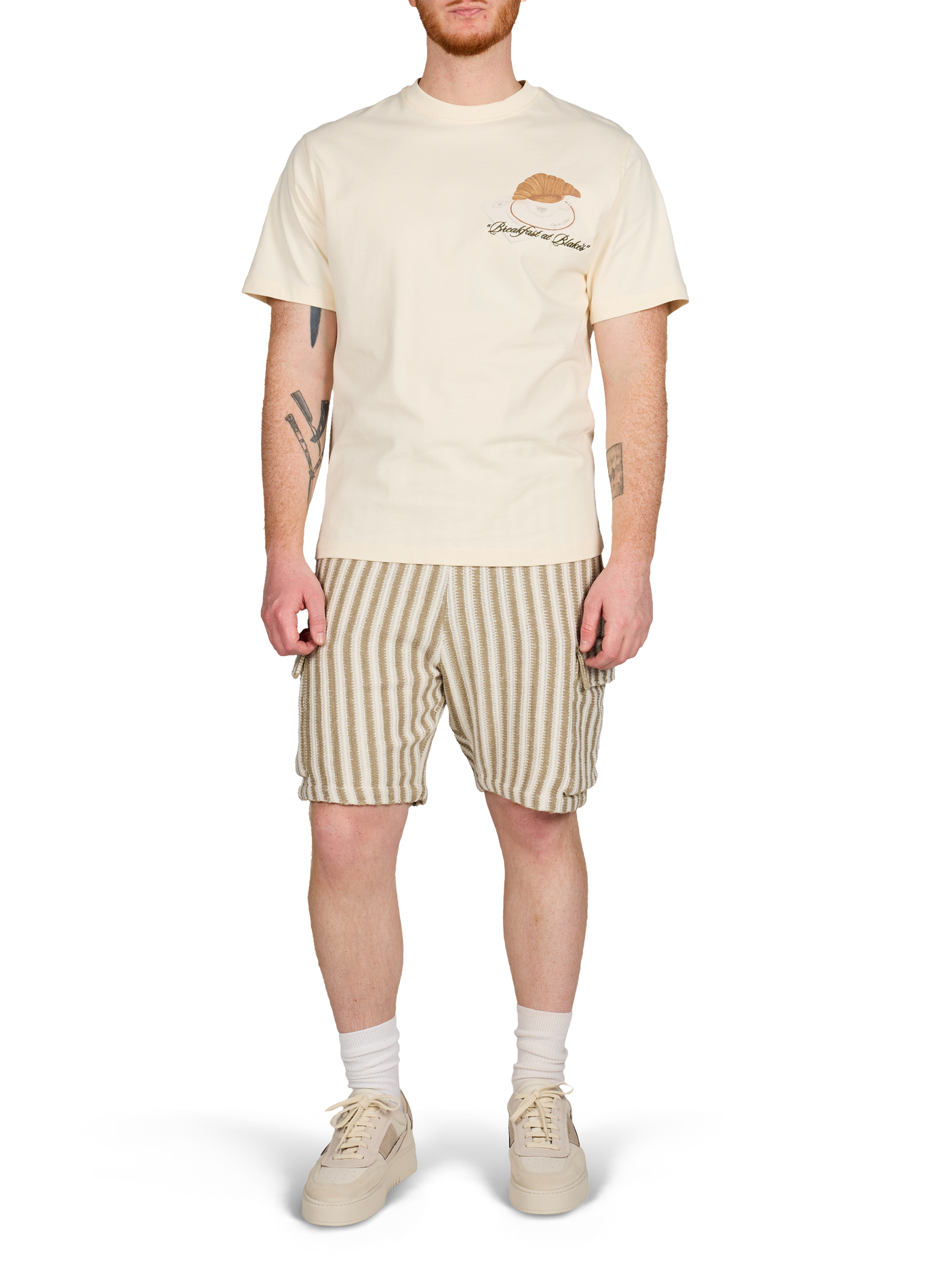 Cotton Breakfast at Blake's T-shirt ONLY THE BLIND Beige
