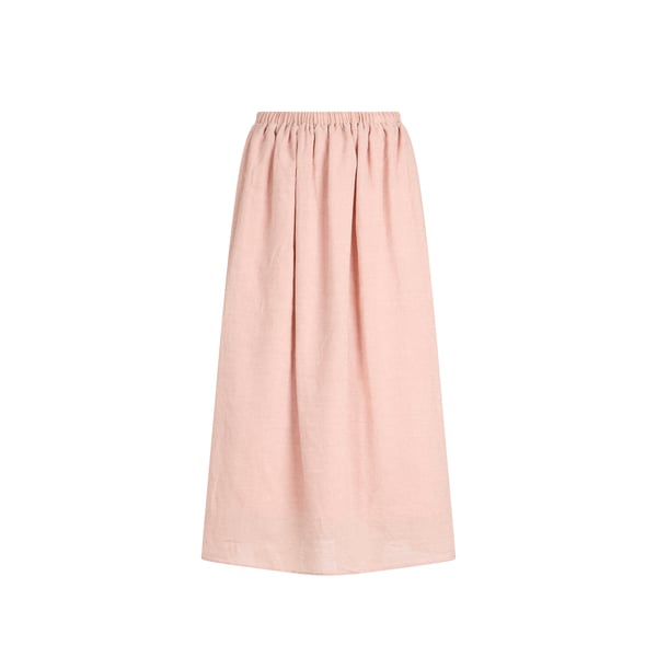 Jupe midi Méliora en coton mélangé Jupe midi Méliora en coton mélangé