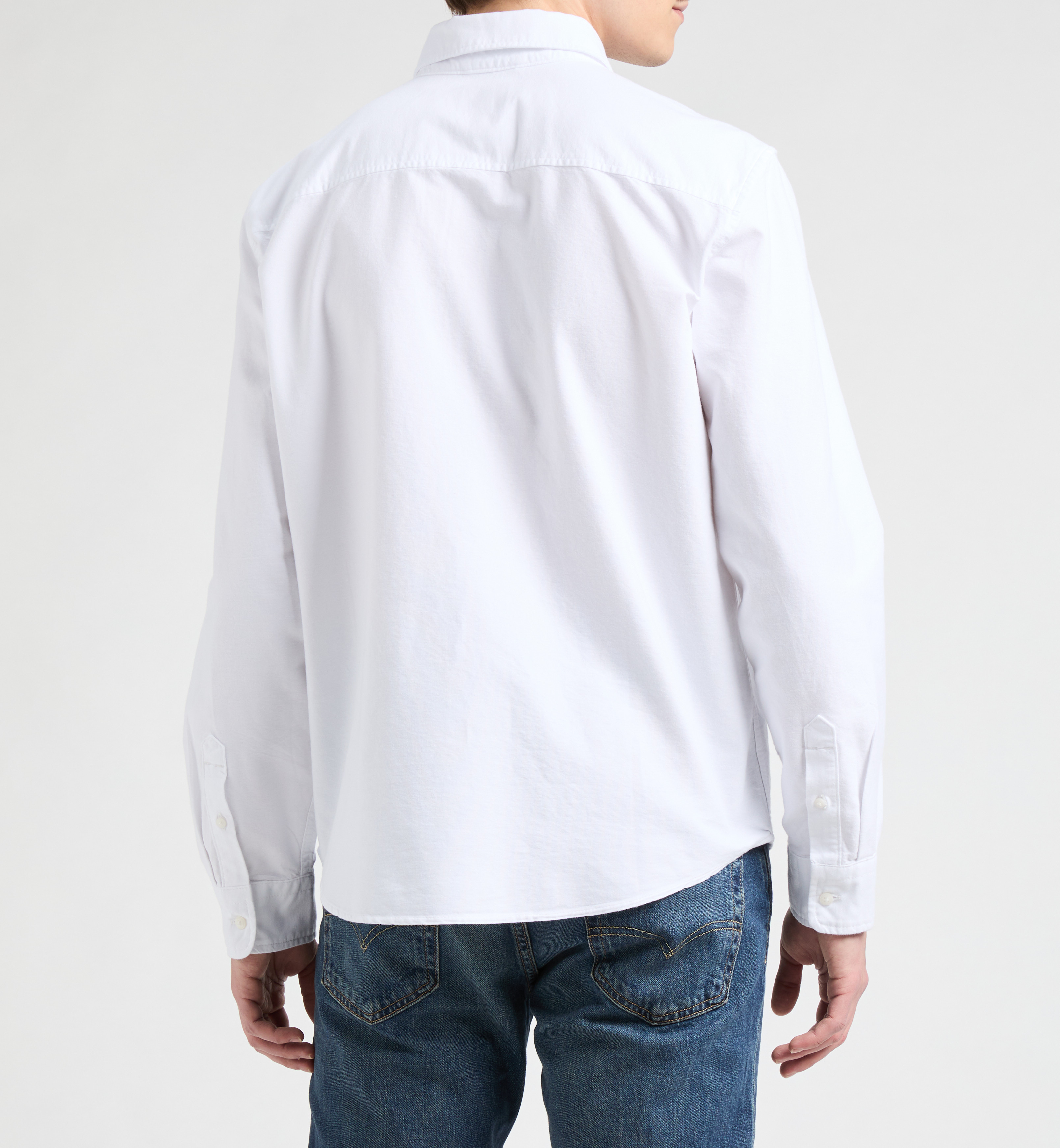 Chemise denim en coton  LEVI'S Blanc