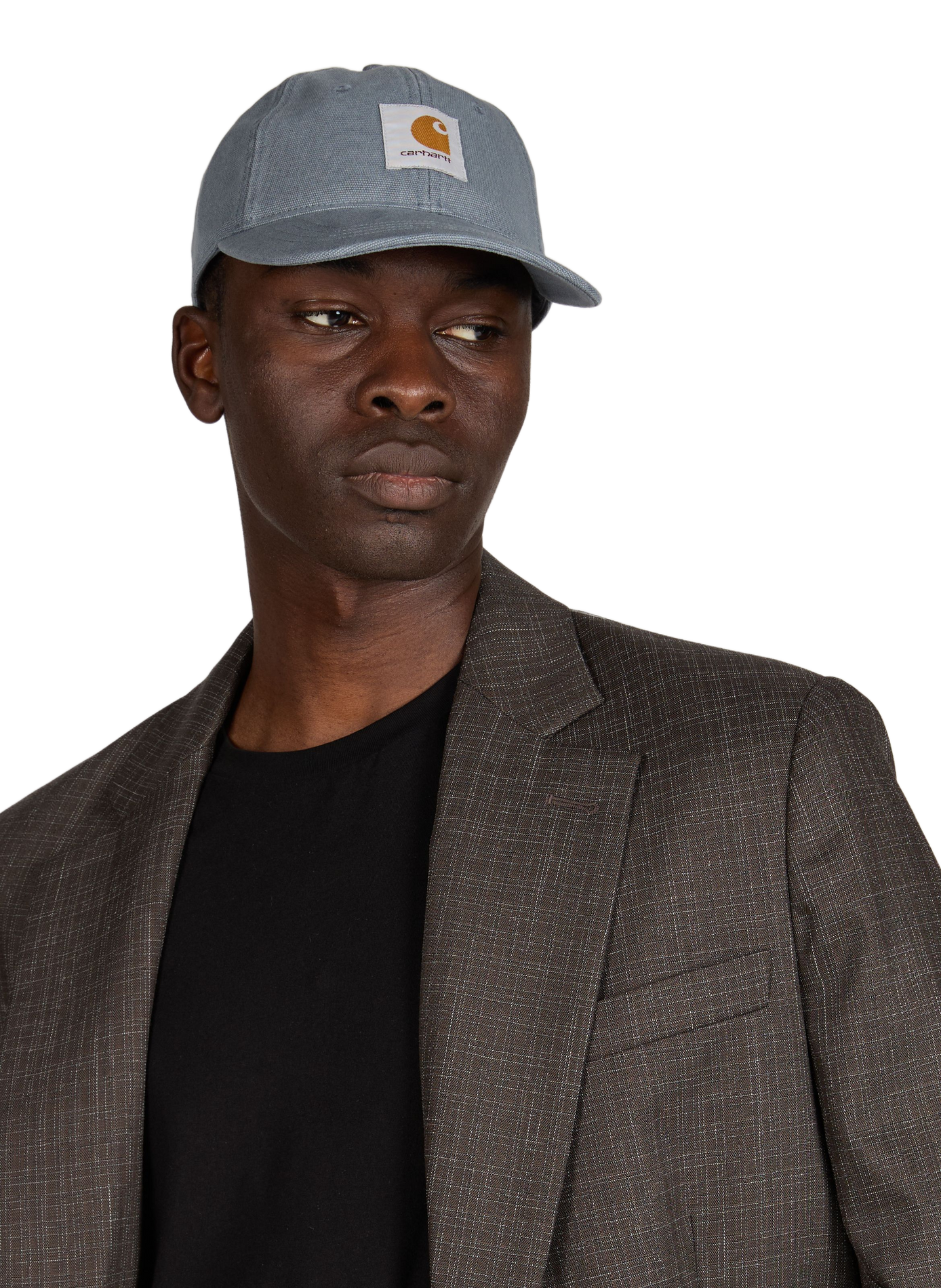 Casquette logo en coton CARHARTT WIP Bleu