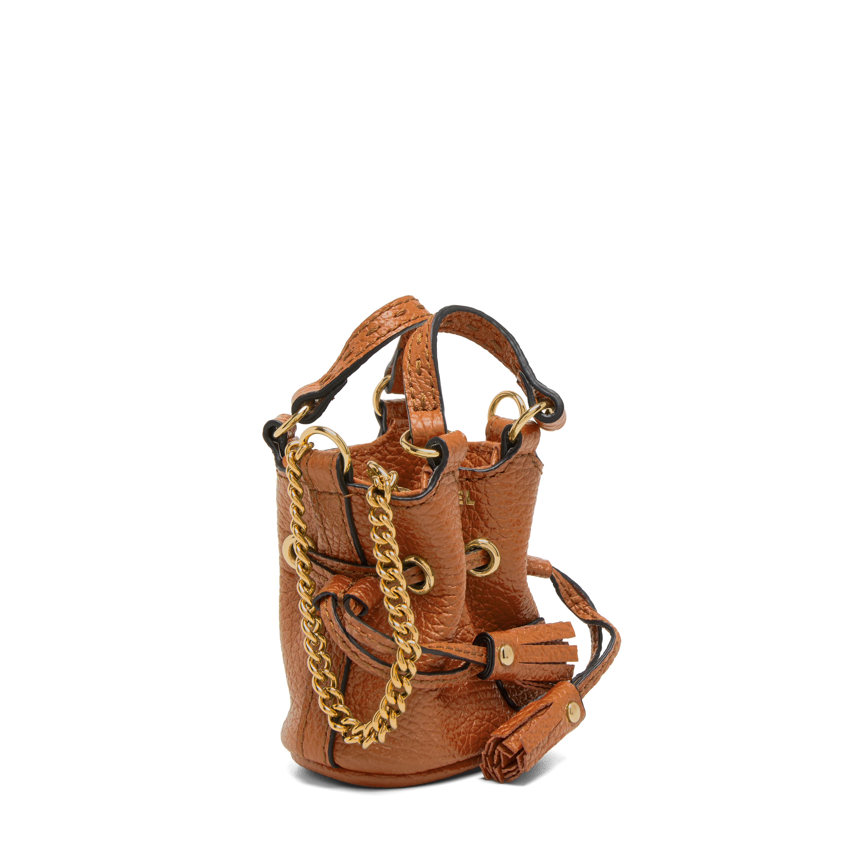 Accessoire voor tas capsulecollectie 150 jaar van runderleer LANCEL Bruin