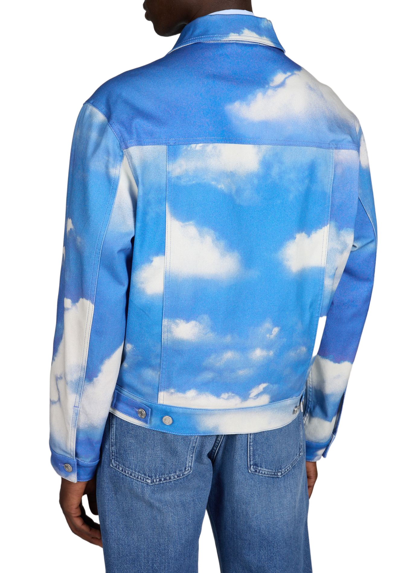 Veste à imprimé nuage en coton mélangé  MOSCHINO Multicolore