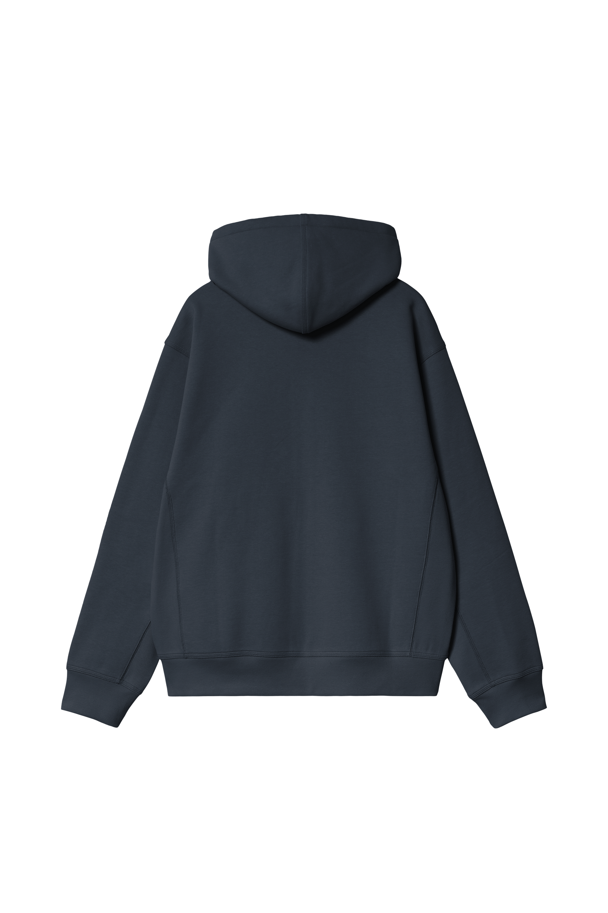 Sweatshirt zippé hooded american script CARHARTT WIP Bleu