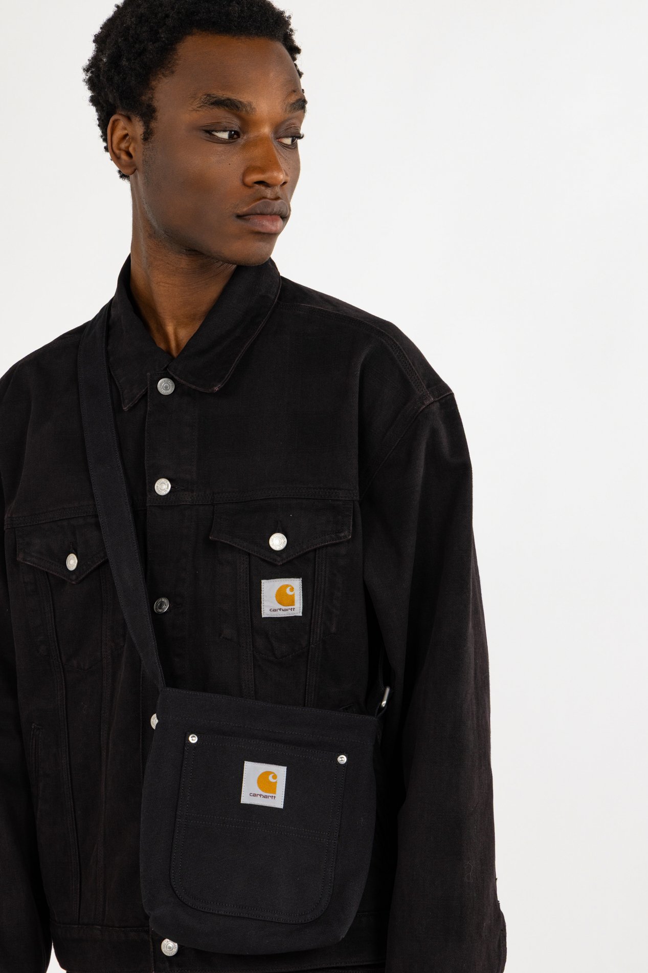 Sac bandoulière canvas bag, small CARHARTT WIP Noir