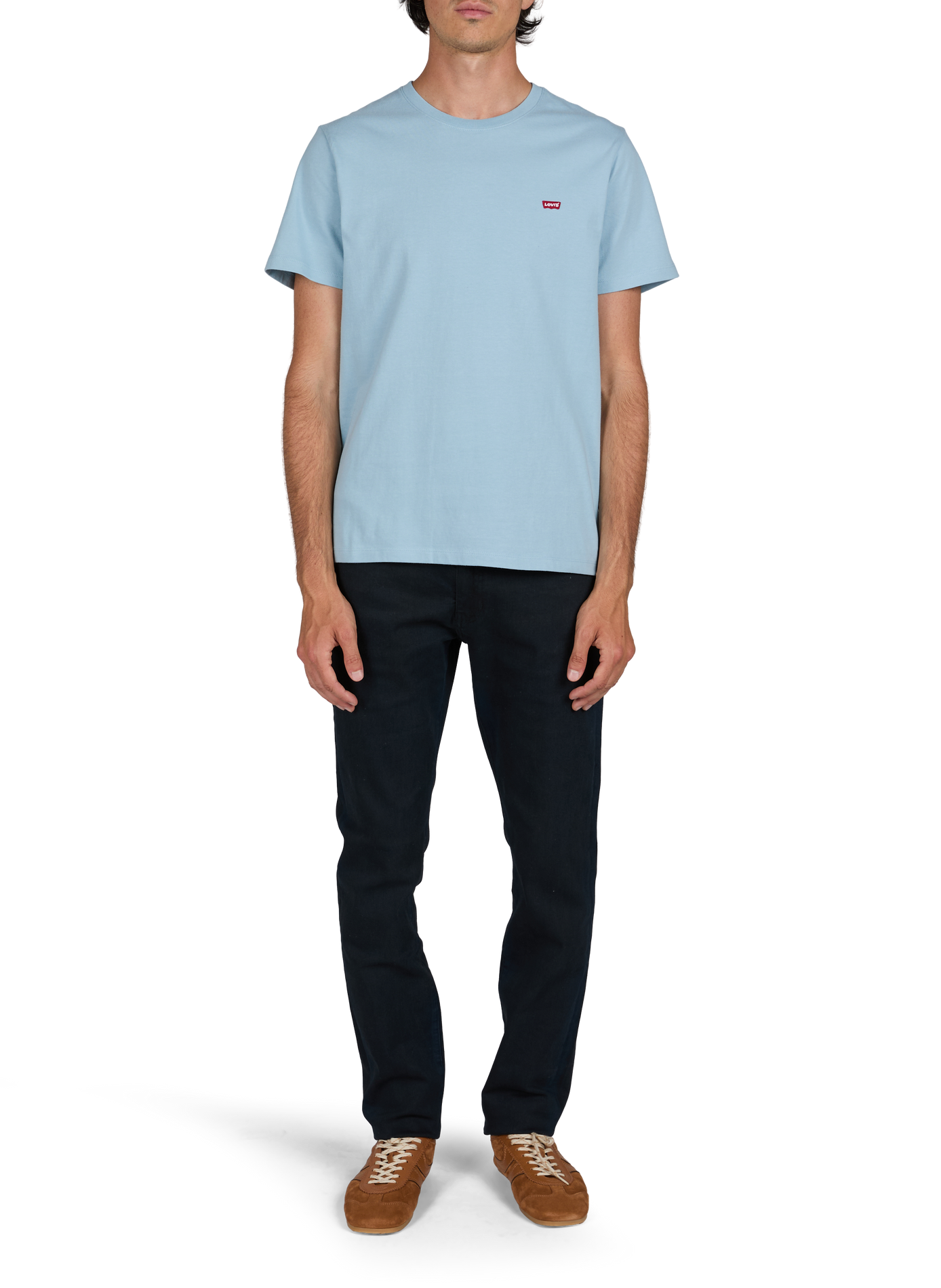 Plain round neck t-shirt LEVI'S Blue