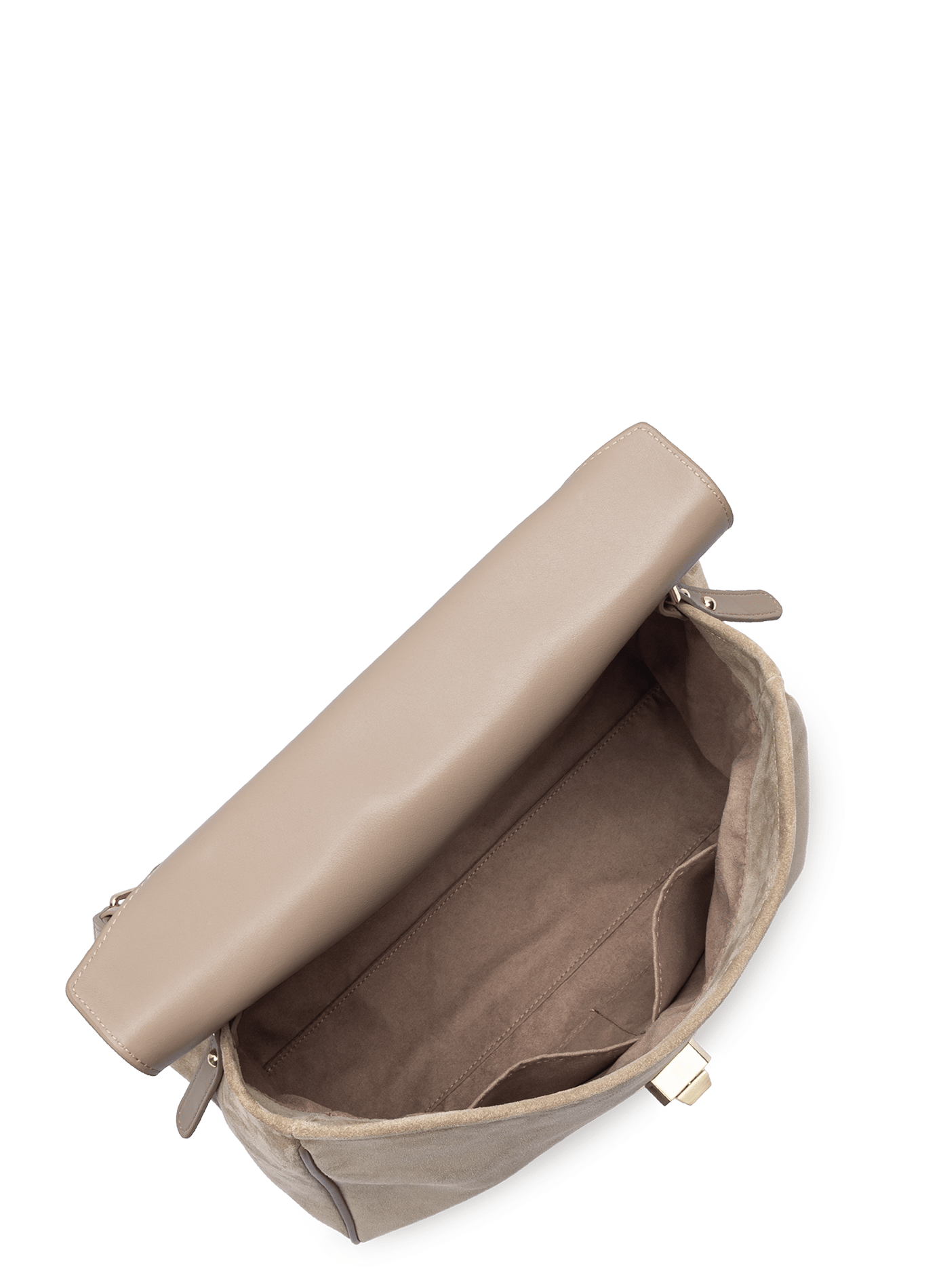Grand sac cabas épaule - suède grace | Marron LANCASTER Femme
