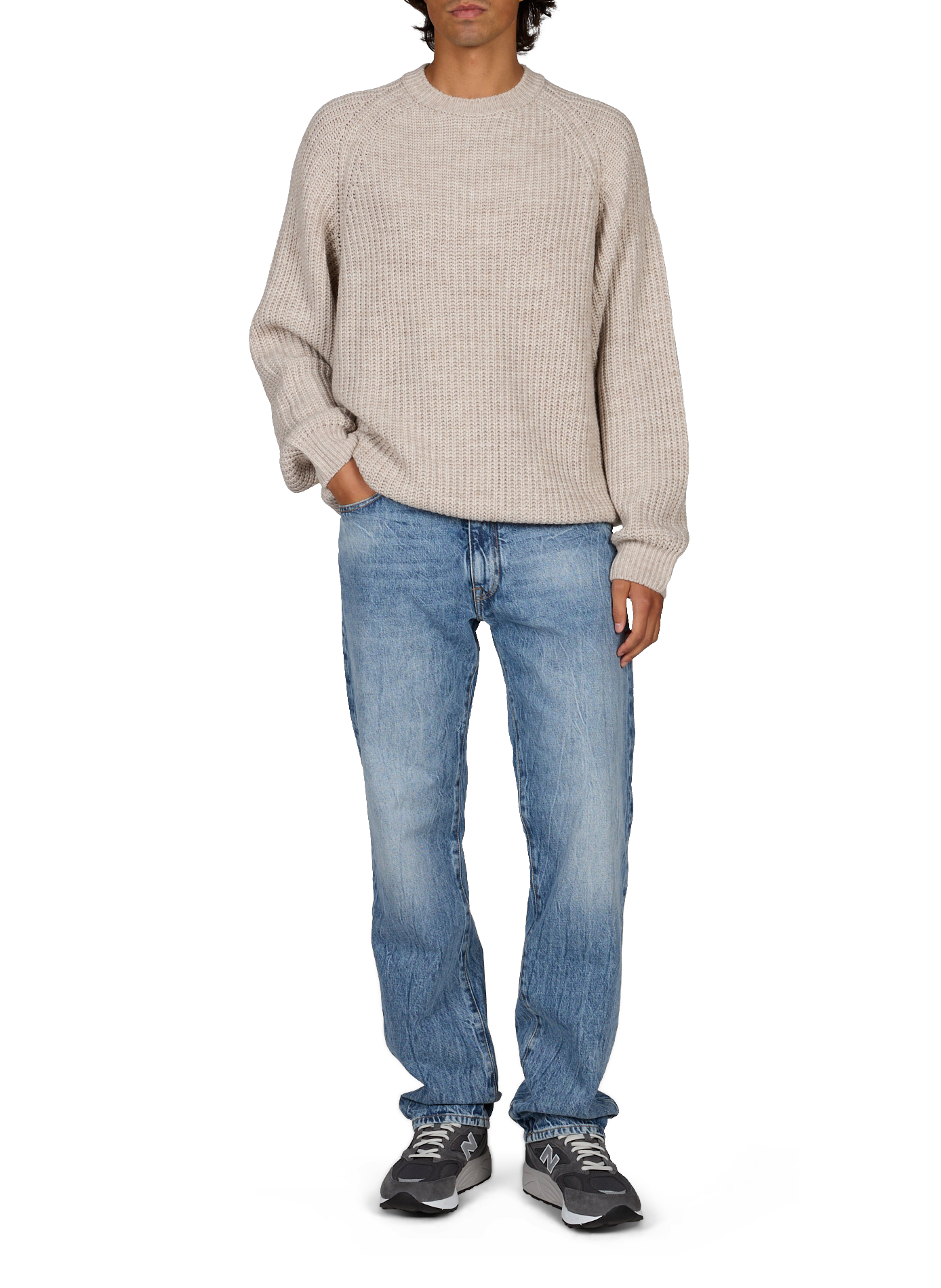 Oversized-Strickpullover CARHARTT WIP Beige