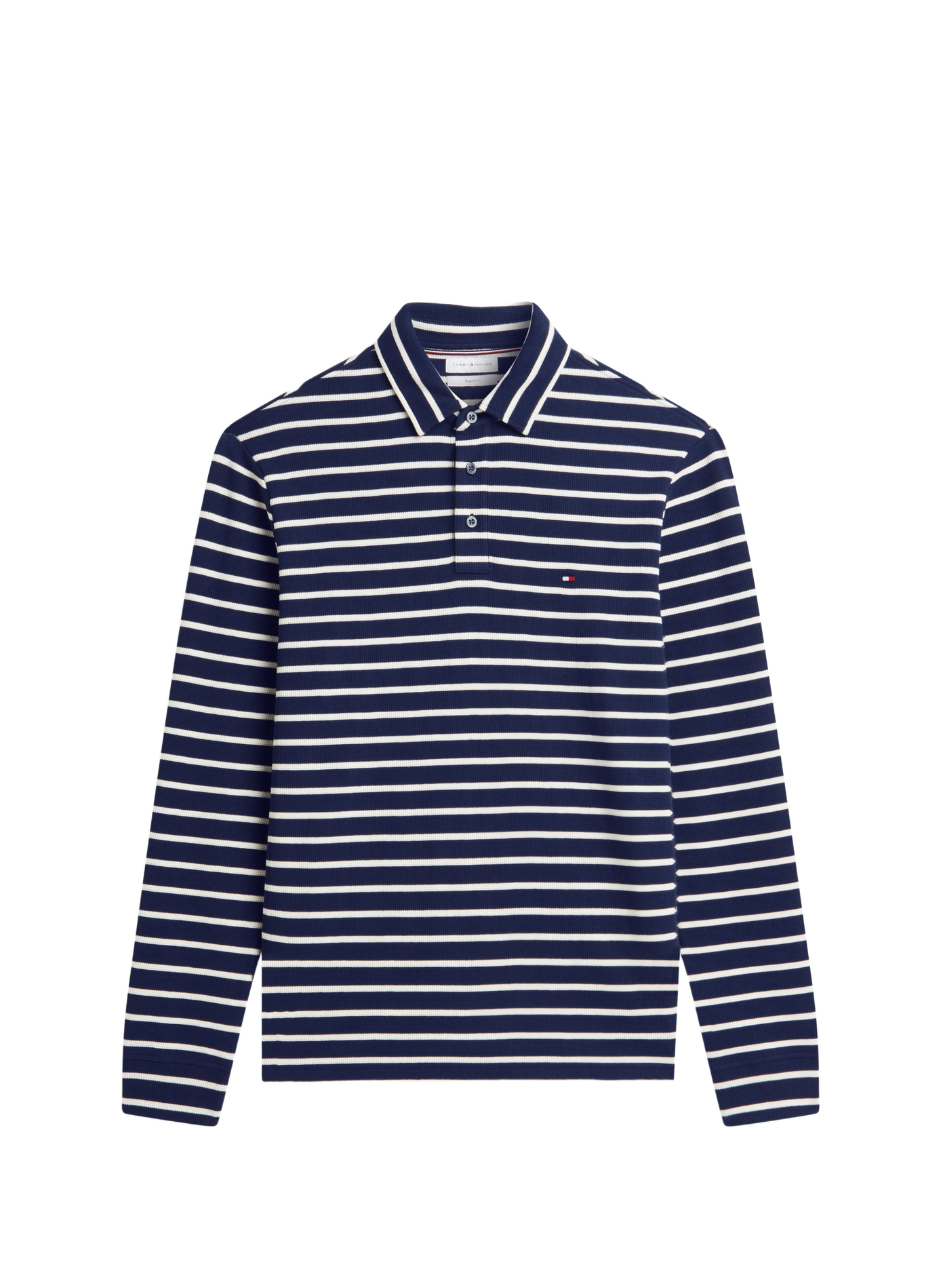 Polo manches longues rayé TOMMY HILFIGER Multicolore