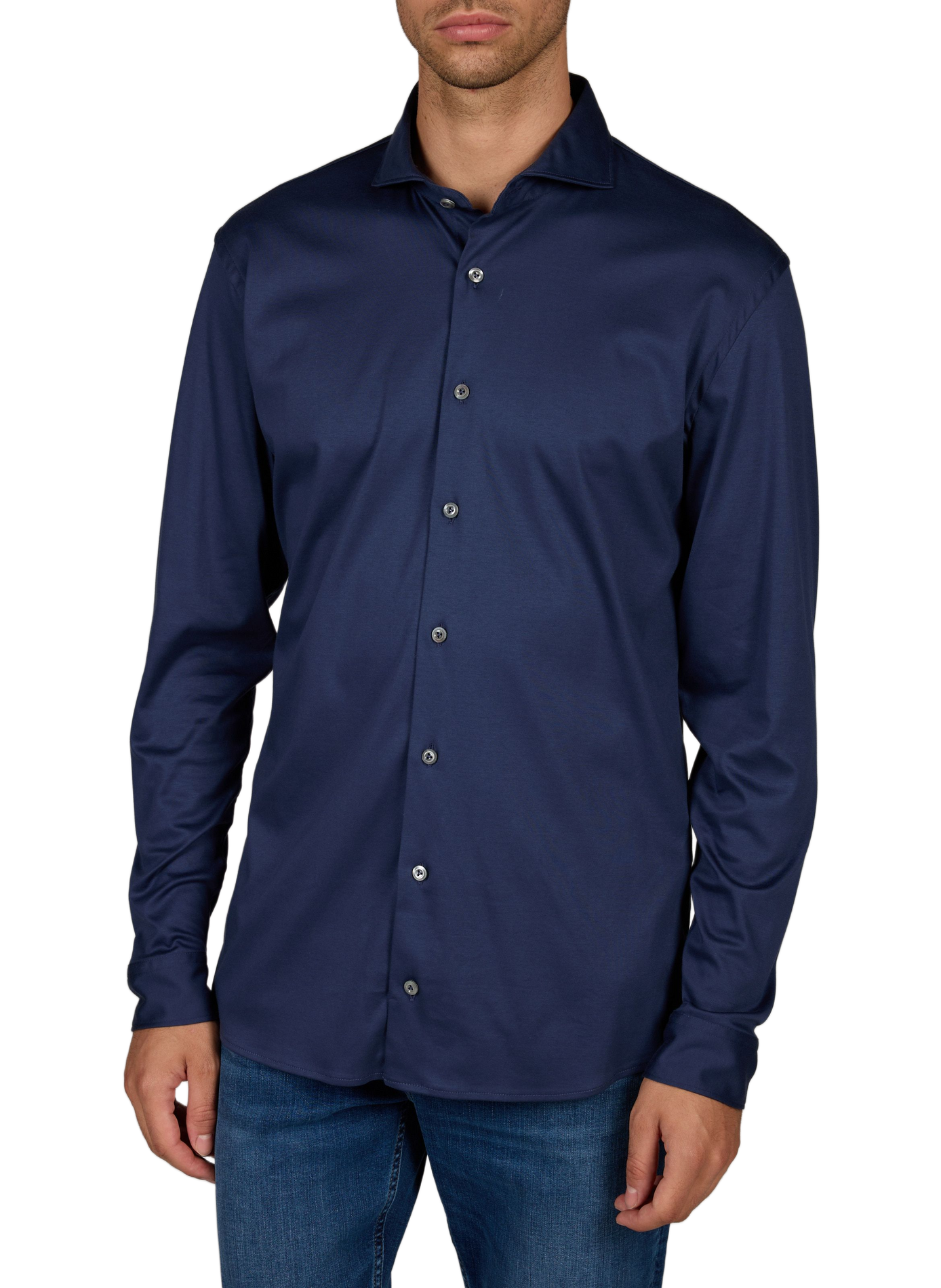 Baumwollhemd VAN LAACK Blau
