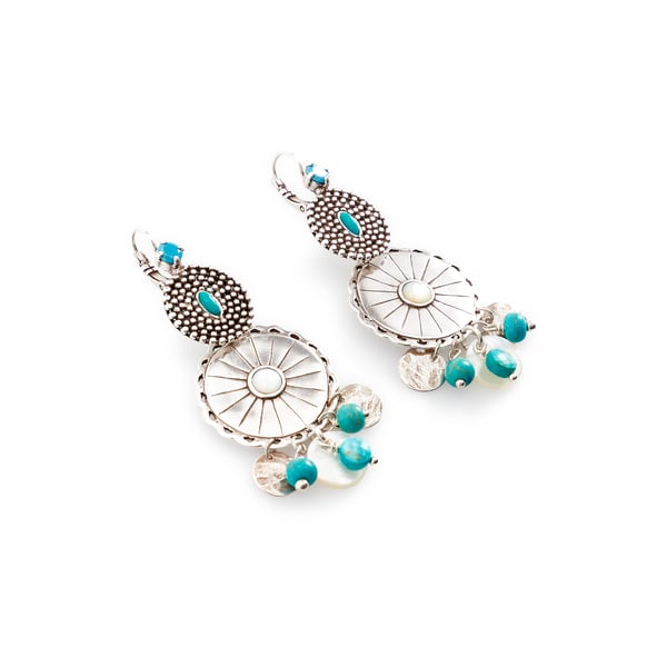 Boucles d'oreille dormeuses Positano