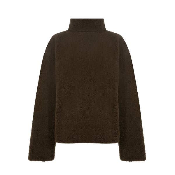 Pull aspect peau de mouton