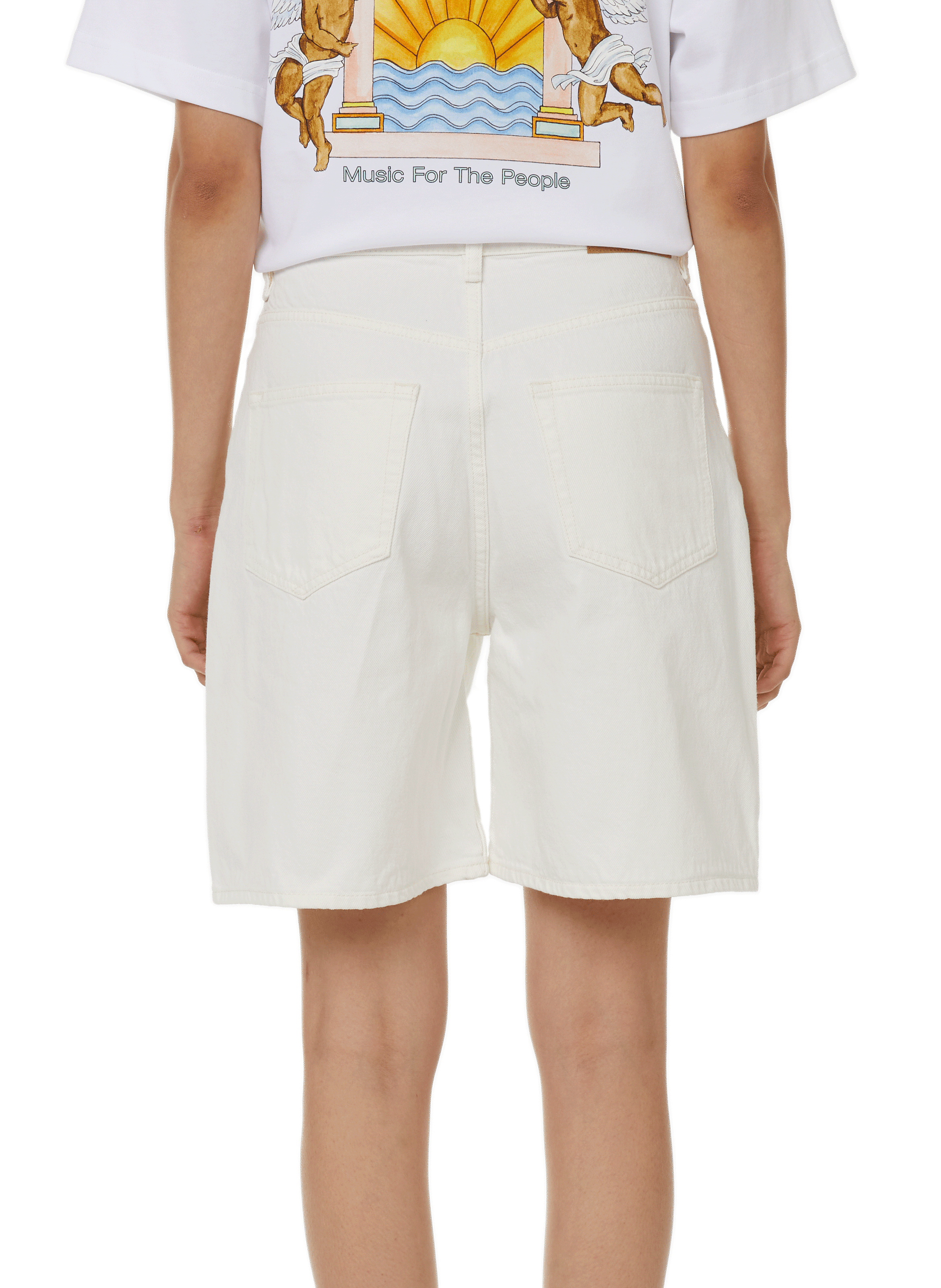 Shelly cotton shorts SAMSOE SAMSOE Beige