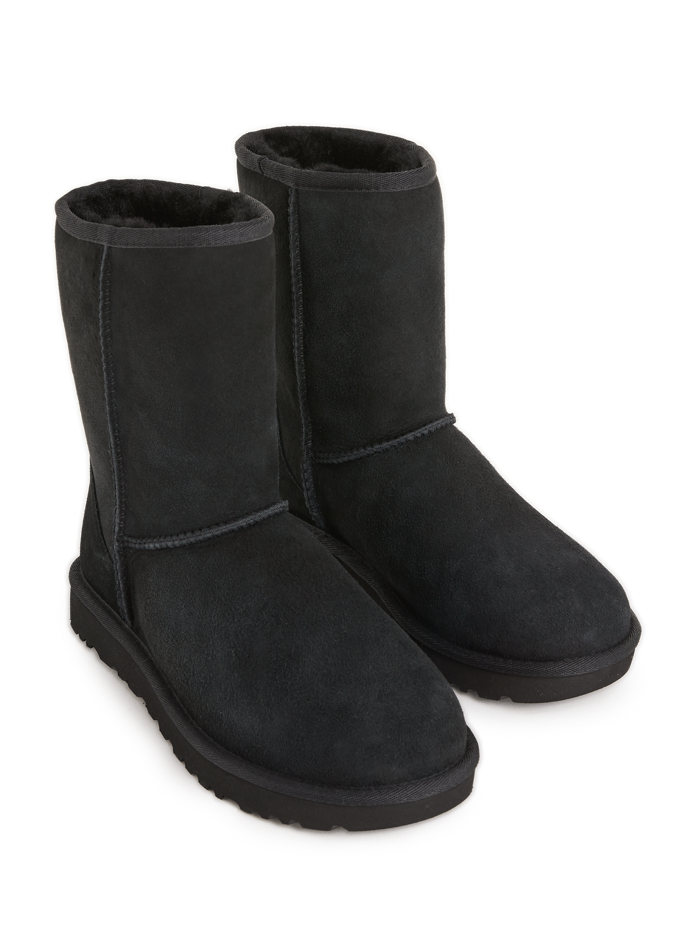 Bottines hautes en daim
