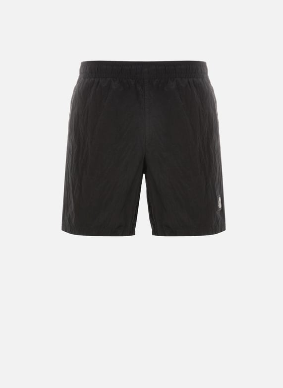 Stone island swim shorts black shop