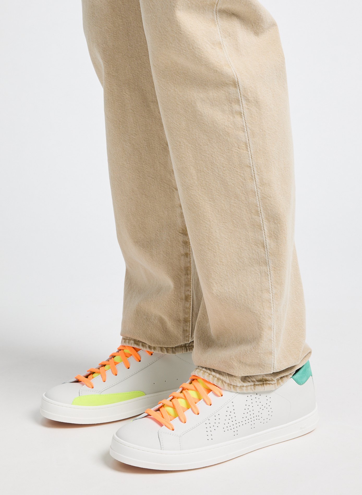John leather sneakers P448 Multicolour