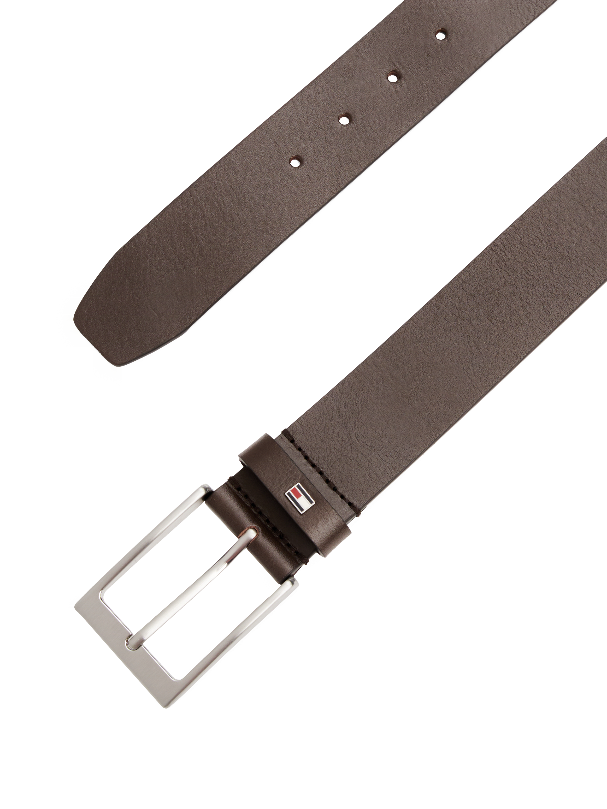 Ceinture en cuir  TOMMY HILFIGER Marron