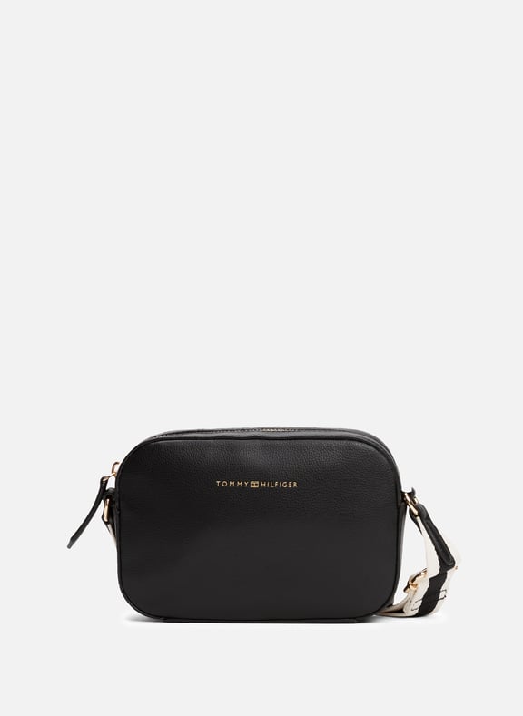 Sac à bandoulière à logo Noir by TOMMY HILFIGER TOMMY HILFIGER Sac à bandoulière à logo Noir