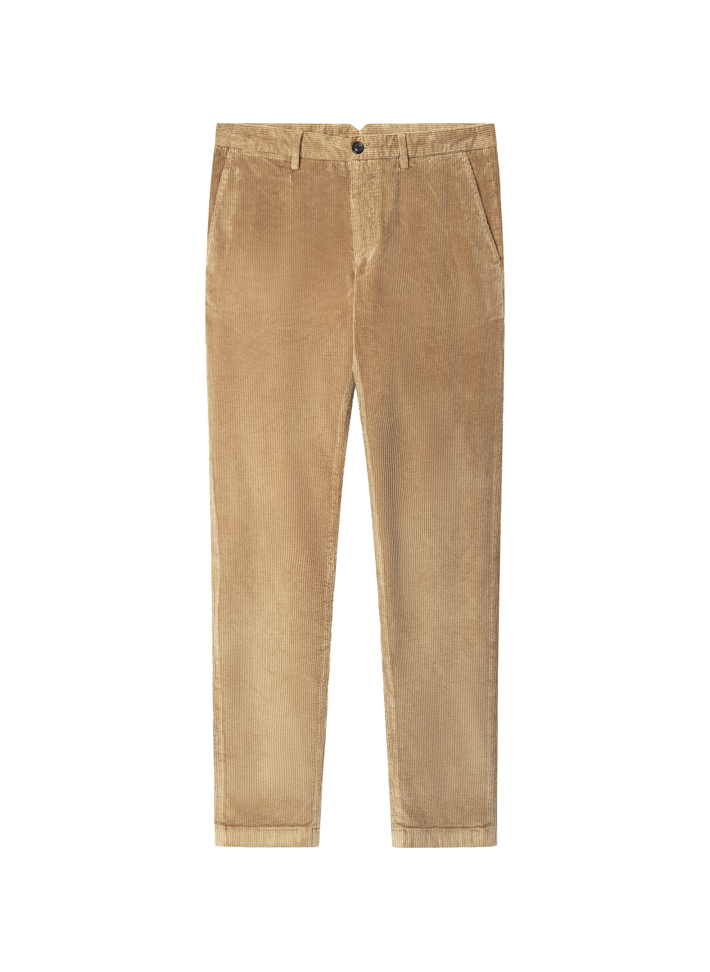 Pantalon chino en velours côtelé FACONNABLE Beige