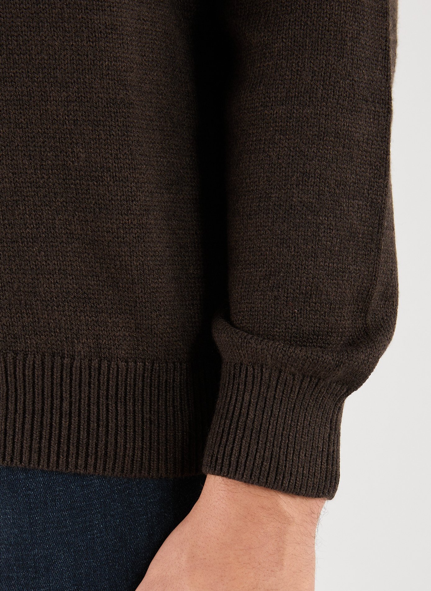 Turtleneck jumper ARMANI EXCHANGE Brown