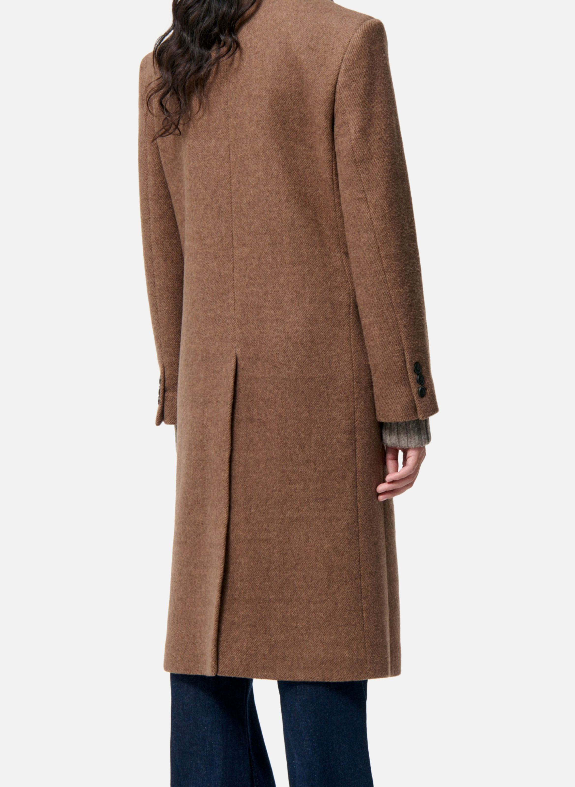 Manteau faloua Marron