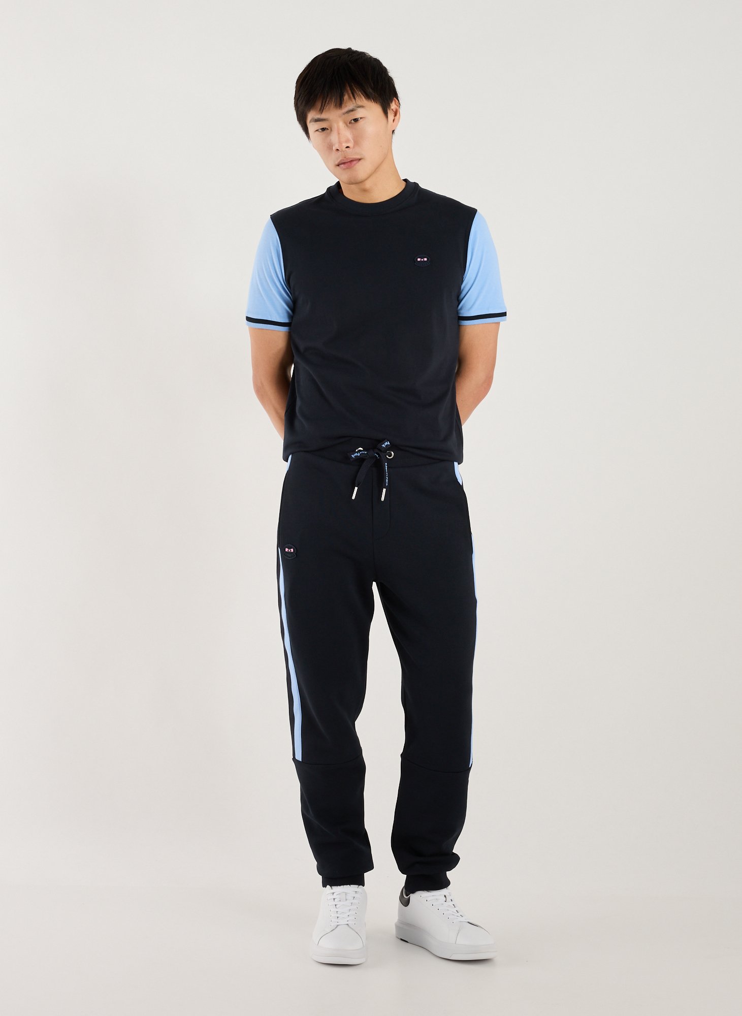 Embroidered cotton T-shirt EDEN PARK Multicolour