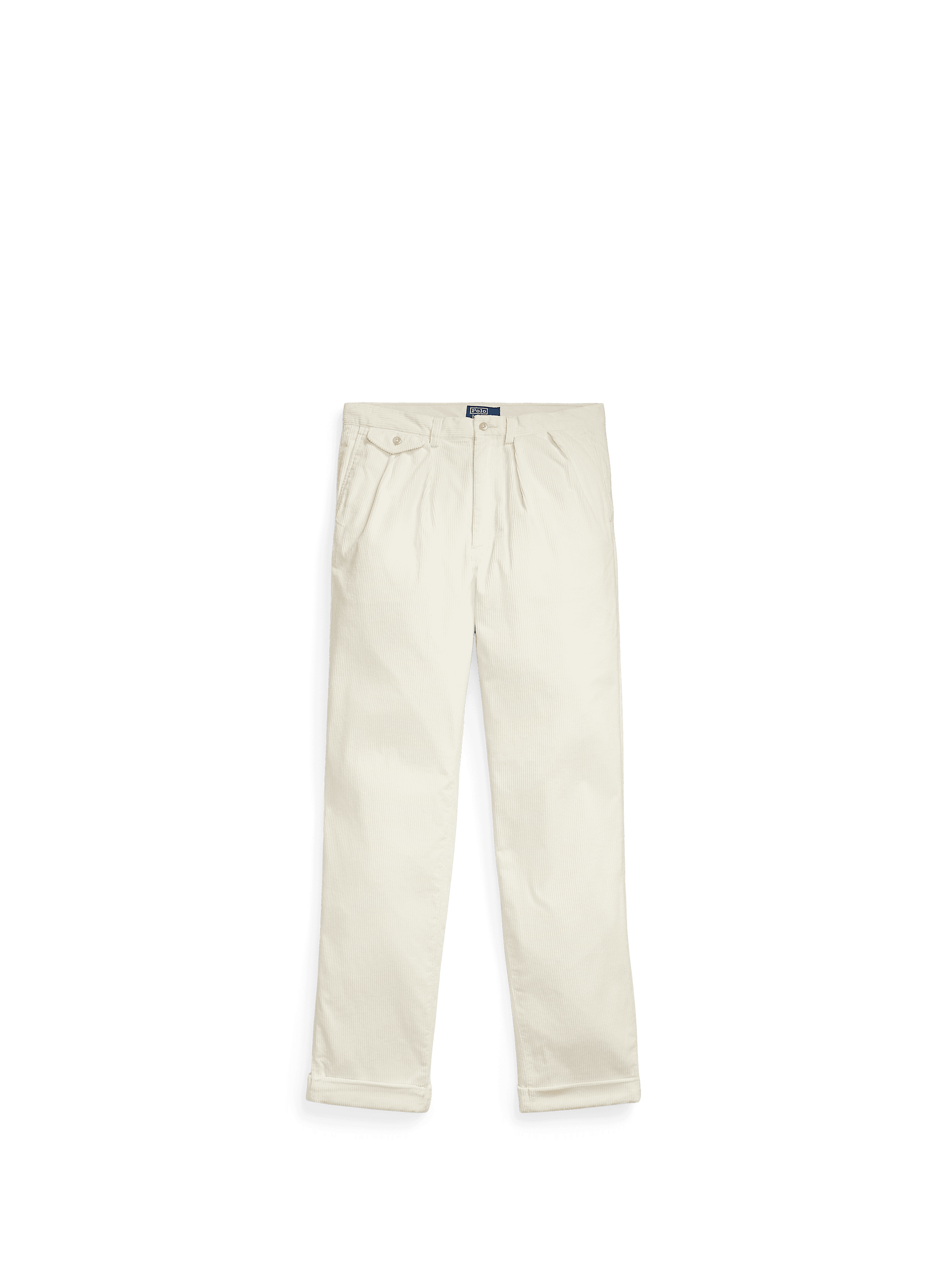 Corduroy trousers in cotton POLO RALPH LAUREN White