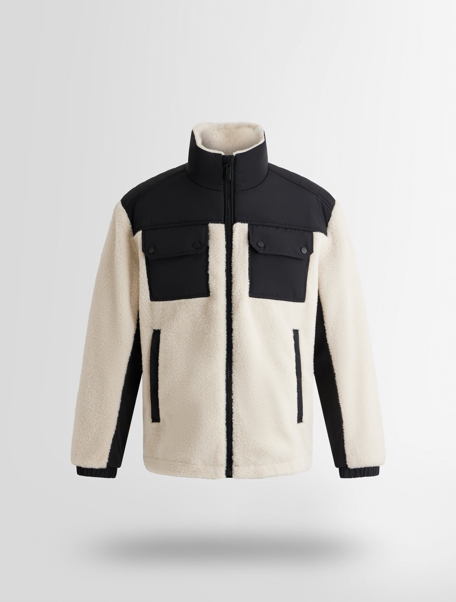 Polaire flockoon col montant coupe regular FUSALP Jaune