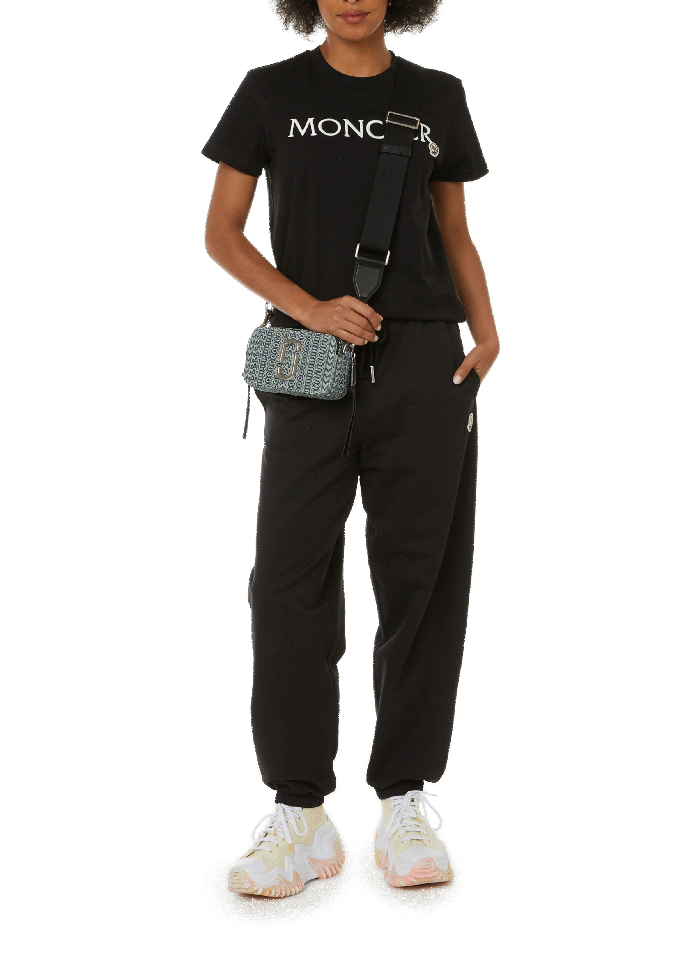 Sac The Snapshot en coton MARC JACOBS Bleu