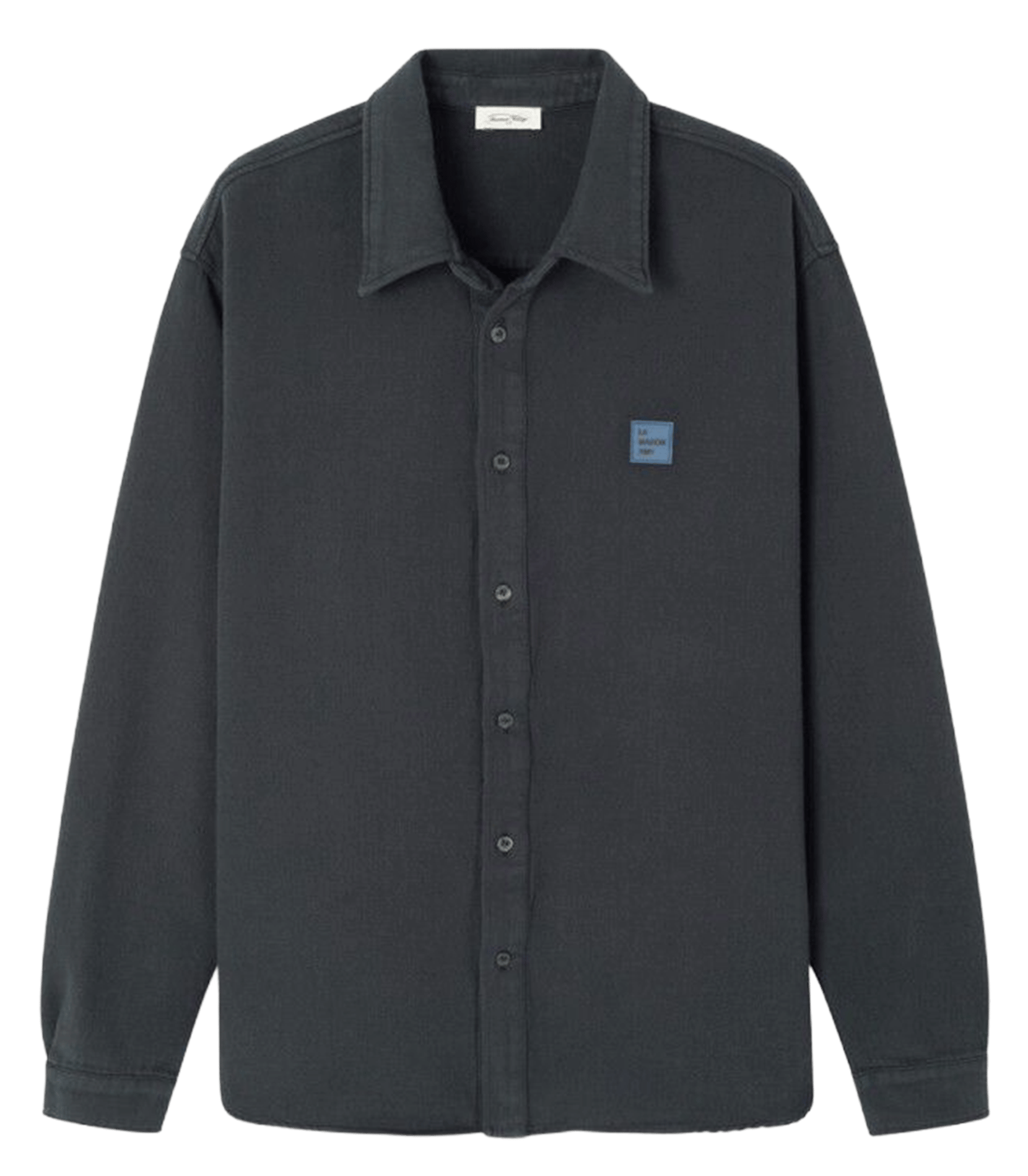 Chemise ample manches longues afaz AMERICAN VINTAGE Noir