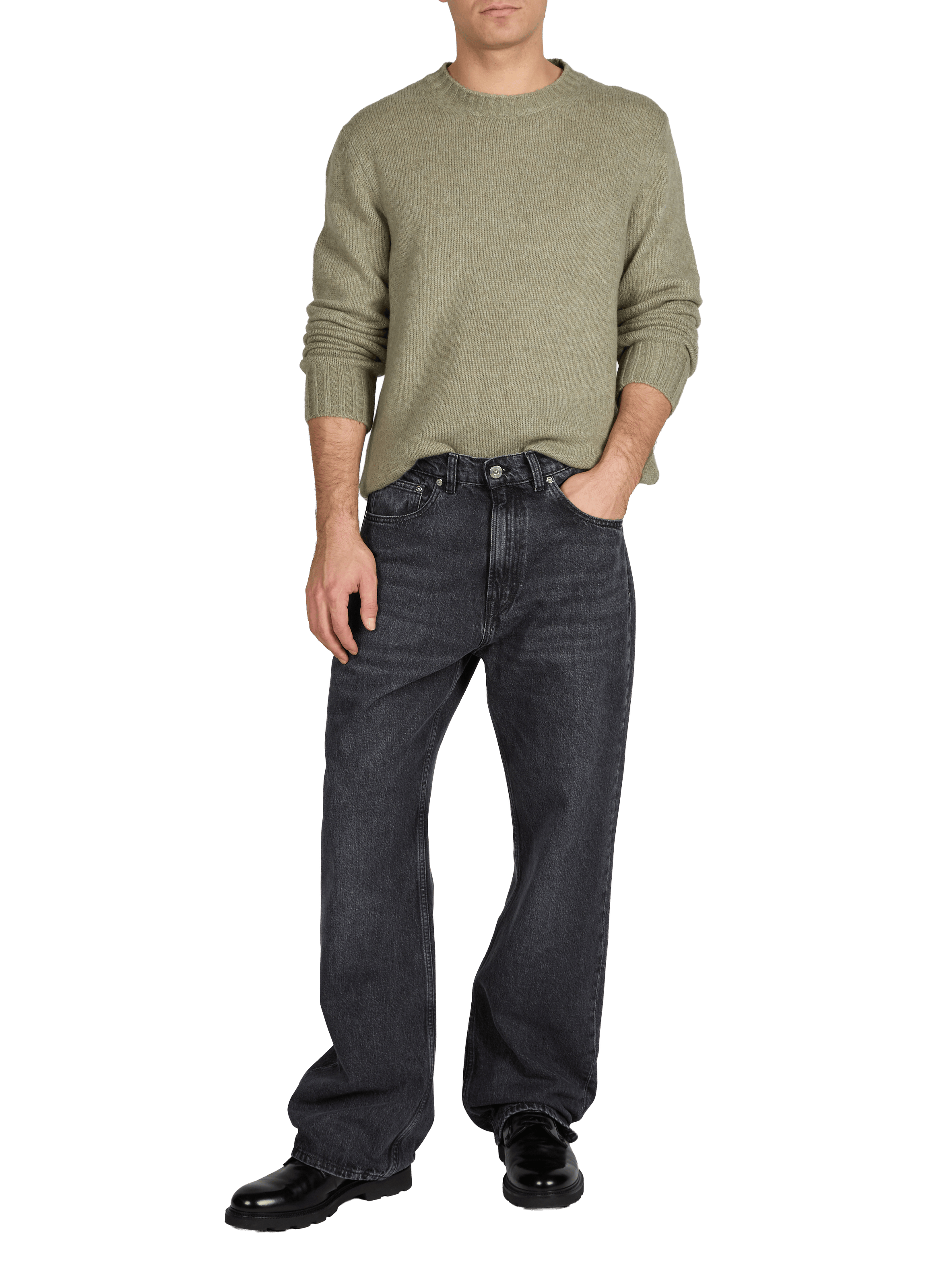 Pull en laine mérinos NN.07 Vert