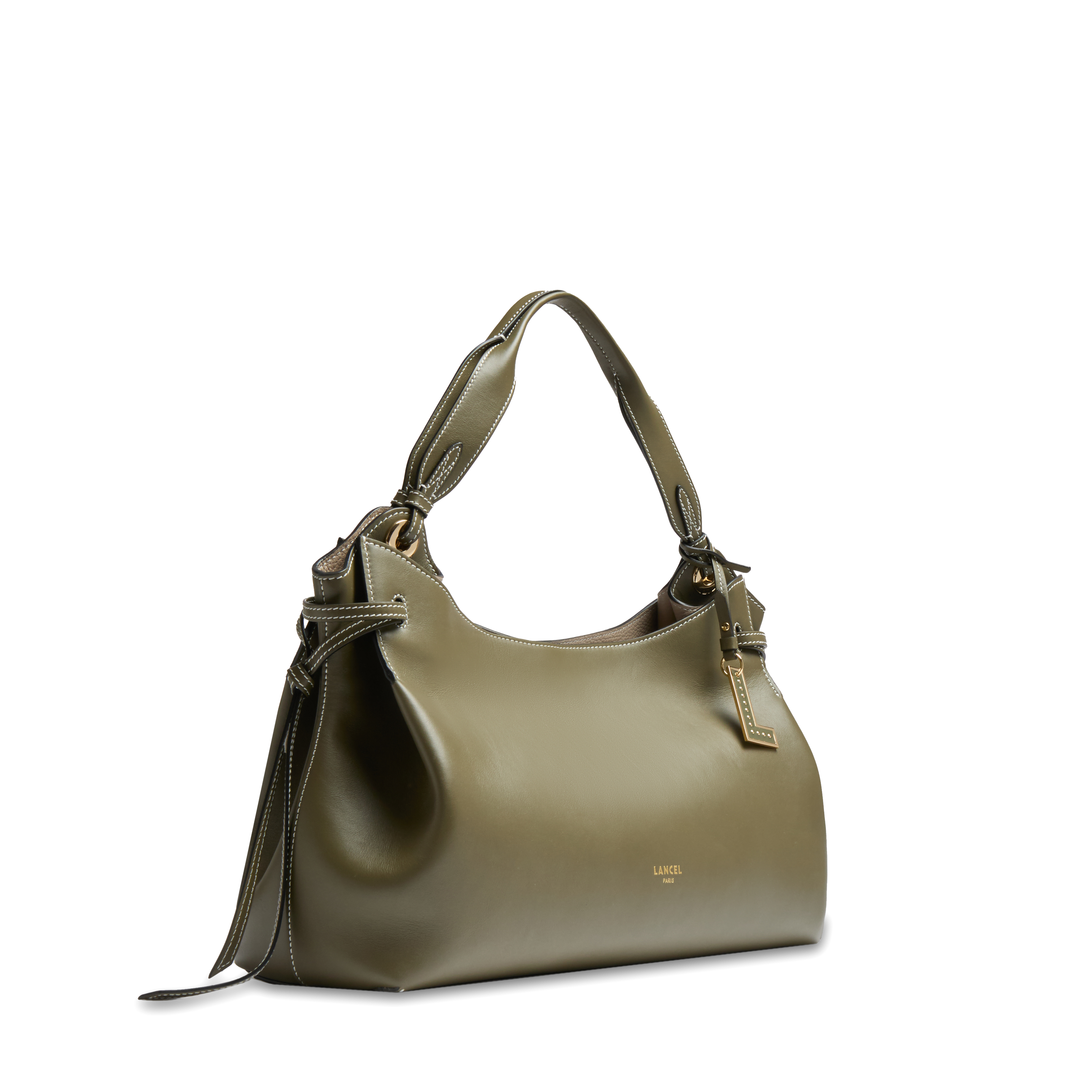 Sac carryall m swann de lancel en cuir LANCEL Vert