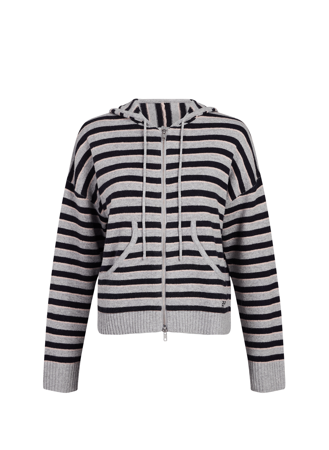 Gilet Calley en laine mérinos BAUM UND PFERDGARTEN Gris