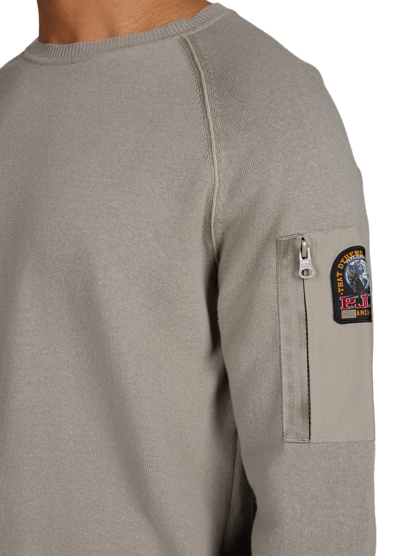 Maglione in cotone PARAJUMPERS Grigio