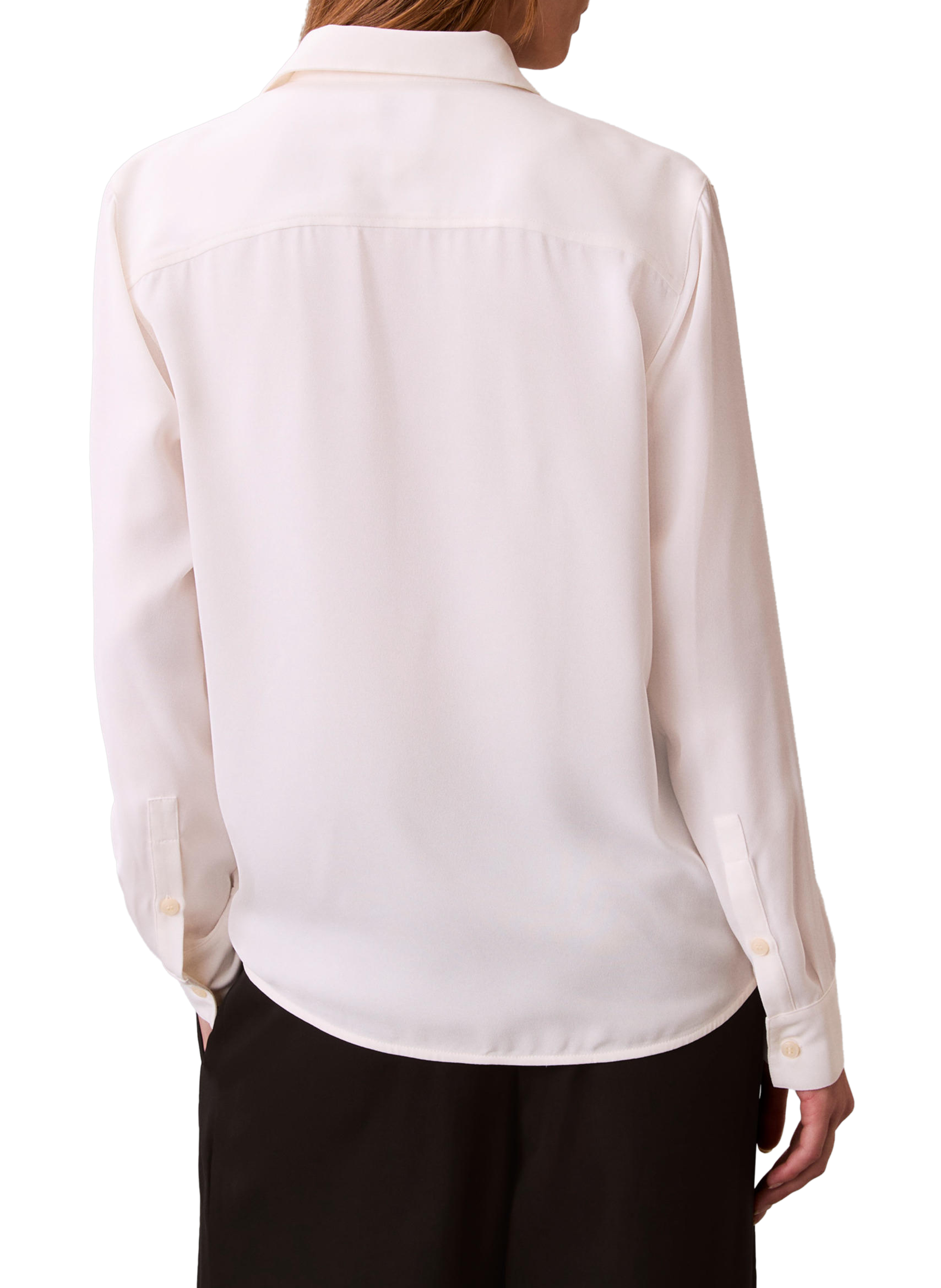 Chemise unie CALVIN KLEIN Beige