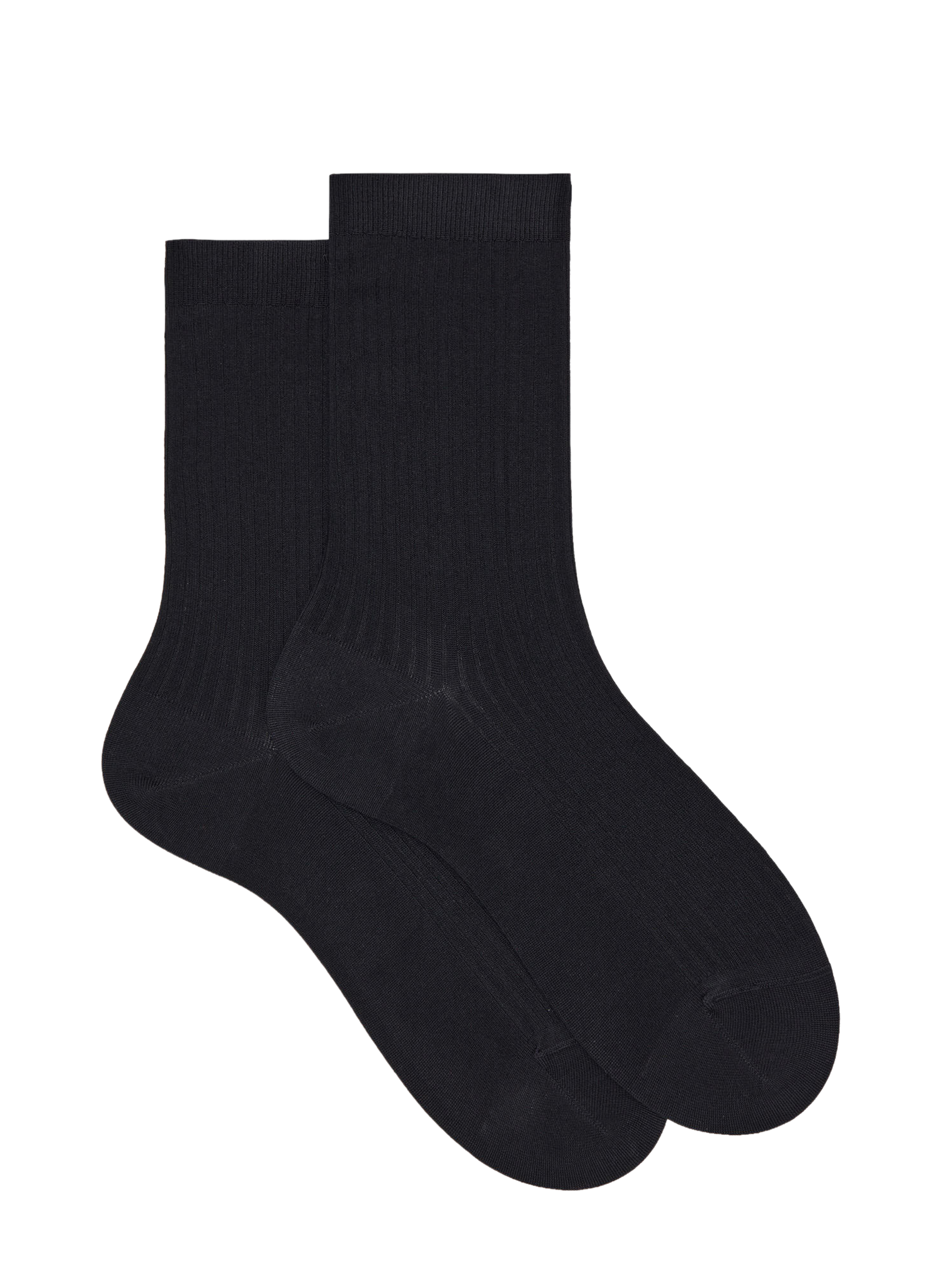 Chaussettes mi-hautes en coton mélangé DORÉ DORÉ Noir