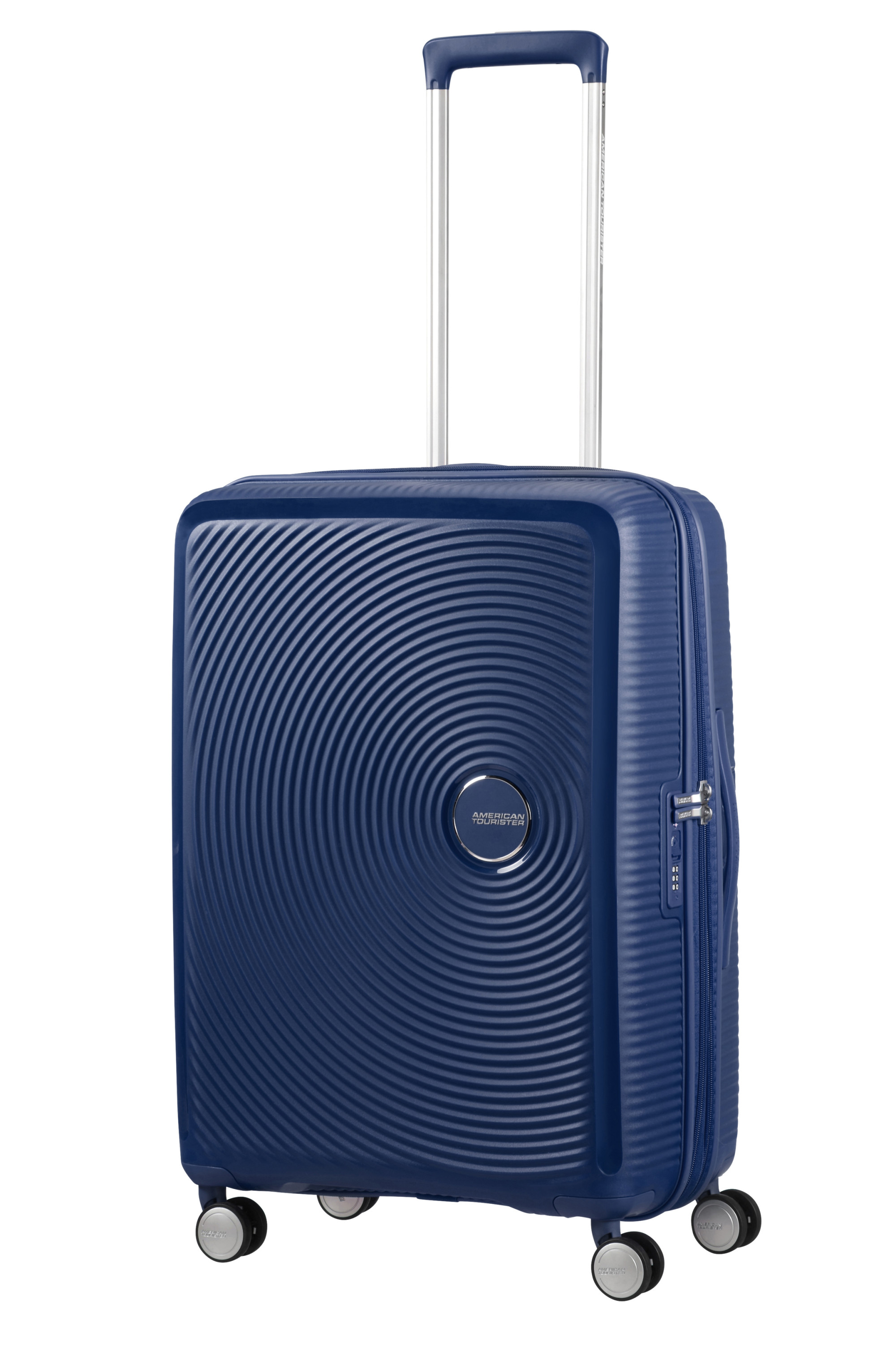 Soundbox valise 4 roues taille m AMERICAN TOURISTER Bleu