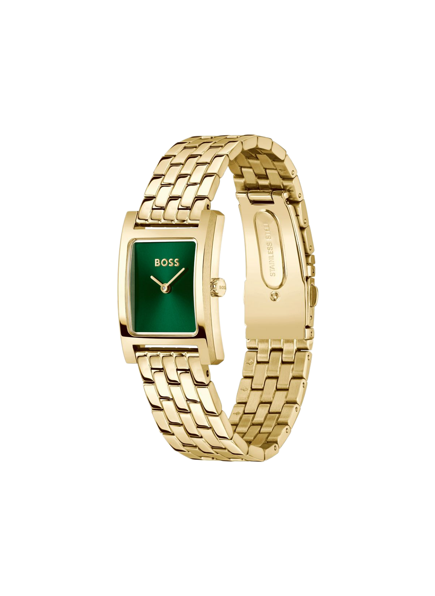 Montre quartz Lucy en acier inoxydable BOSS MONTRES Vert