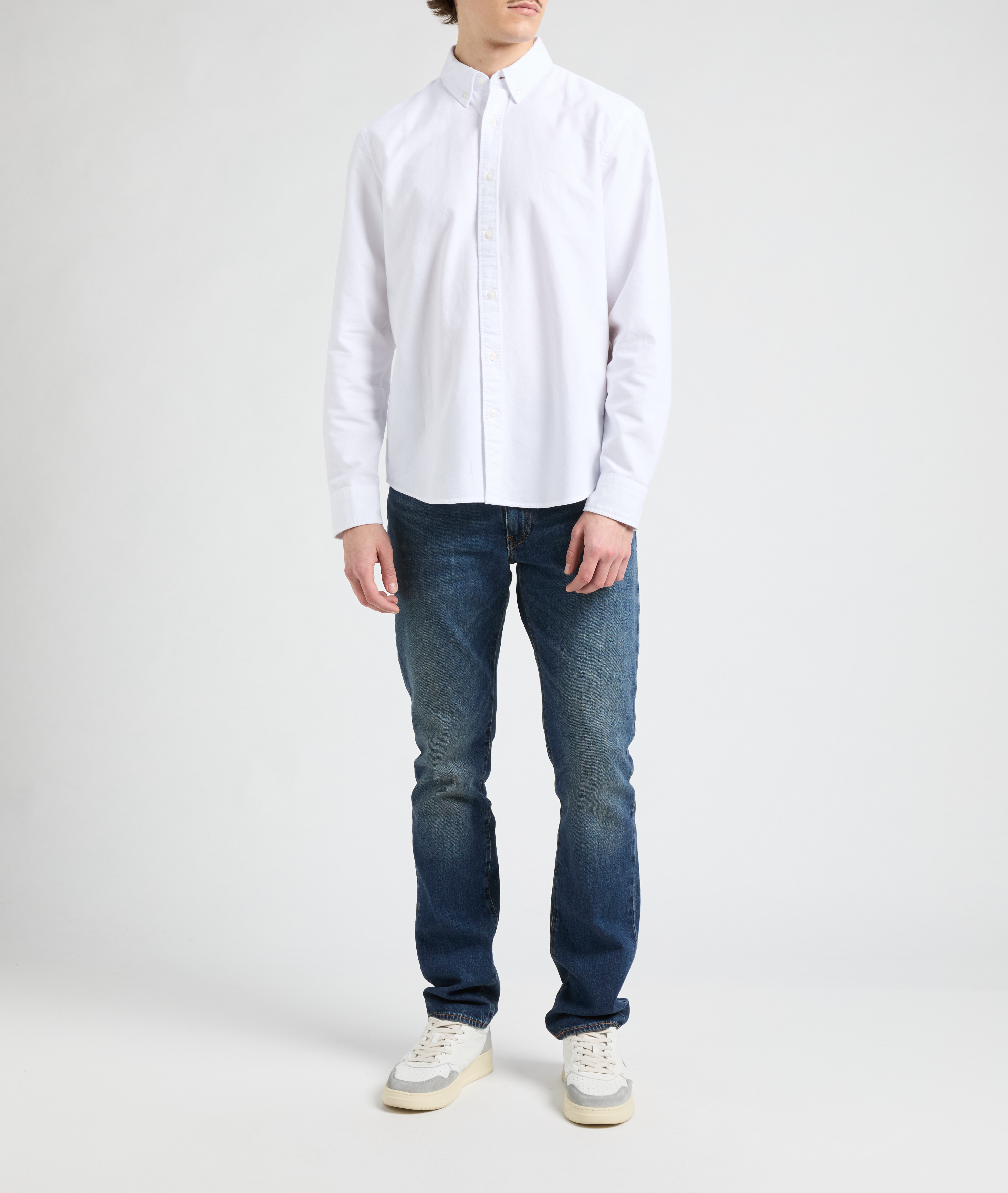 Chemise denim en coton  LEVI'S Blanc