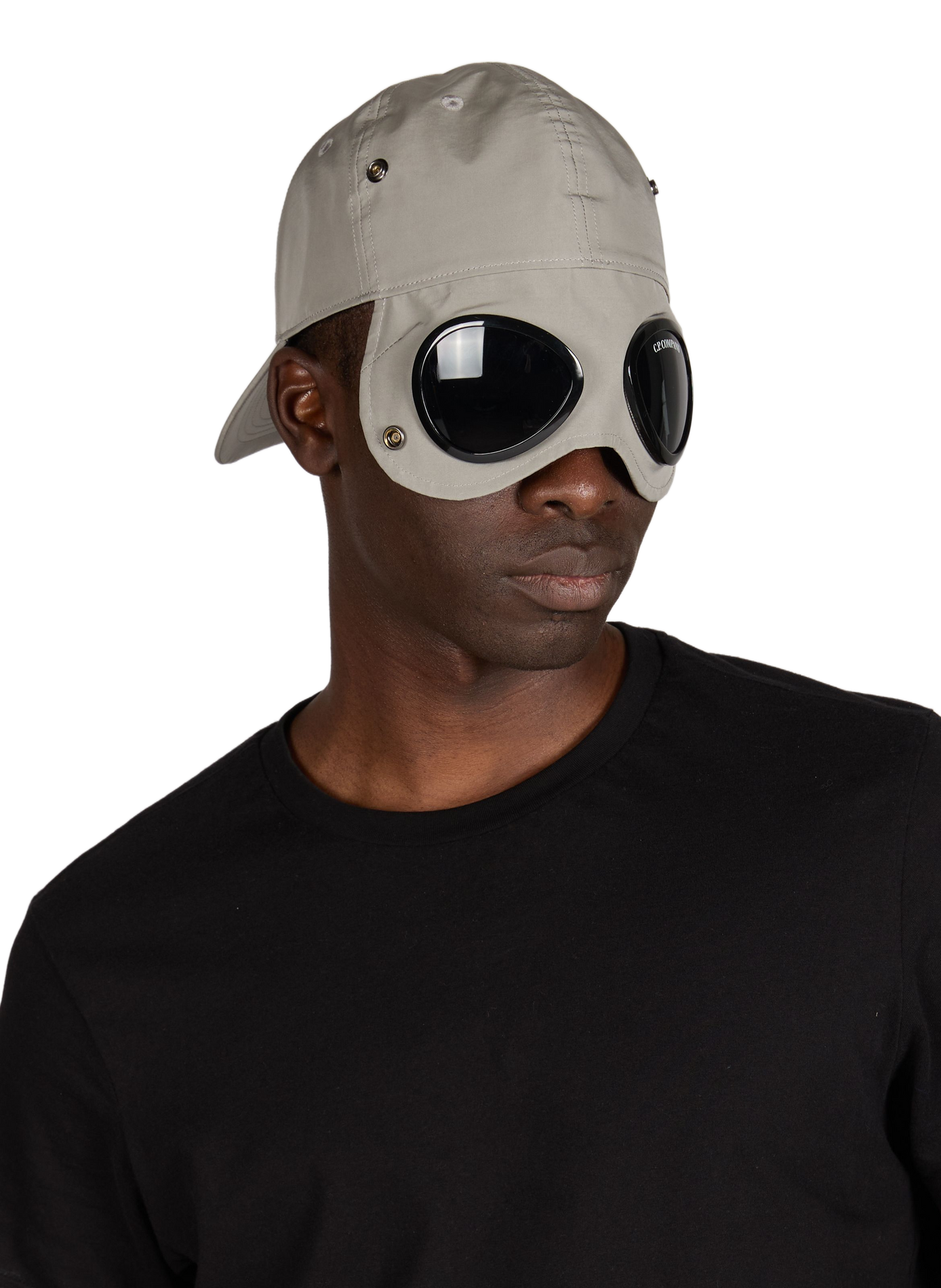 Casquette lunettes à l'arrière CP COMPANY Beige
