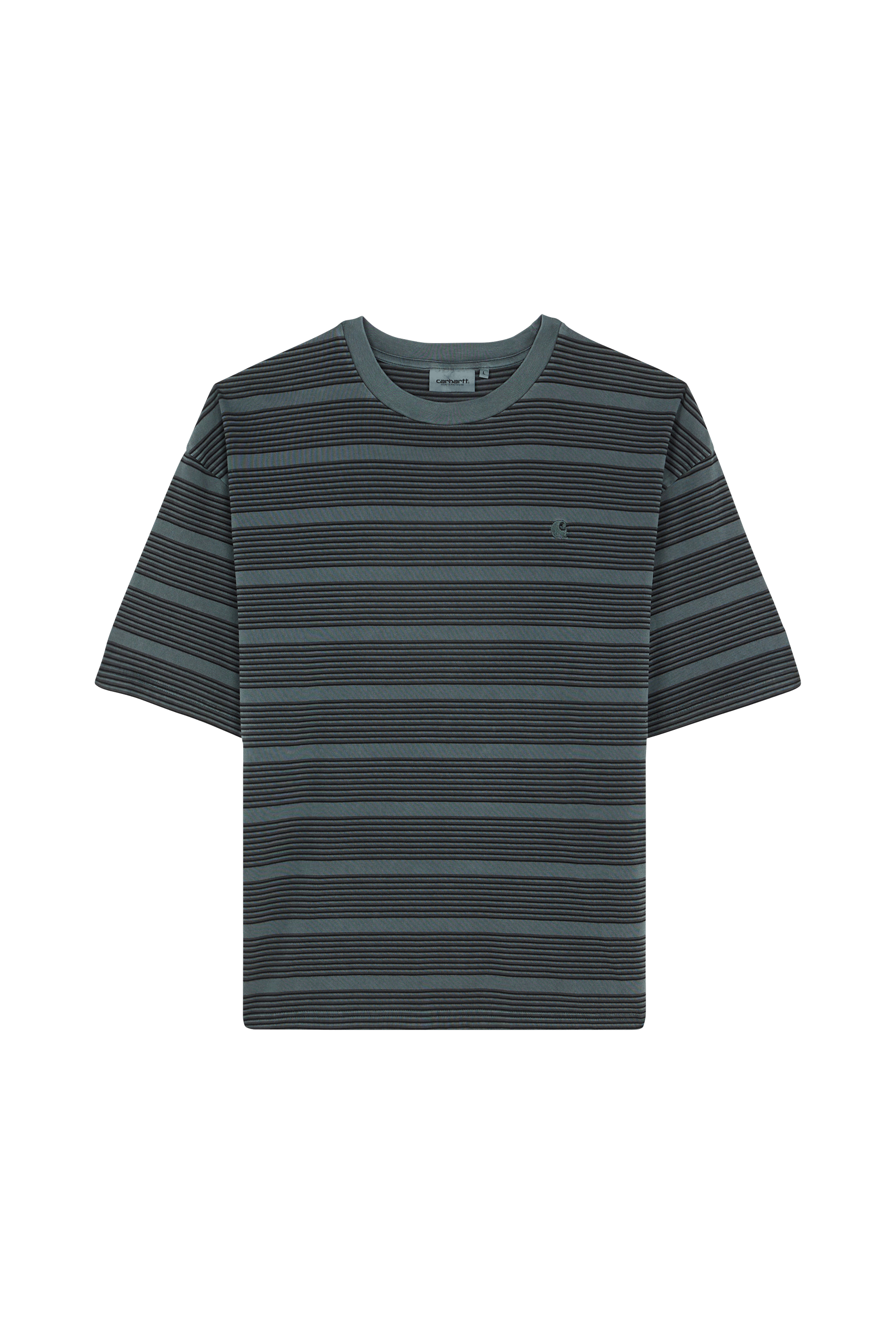 T-shirt s/s hanson t-shirt  Hanson stripe, kale green